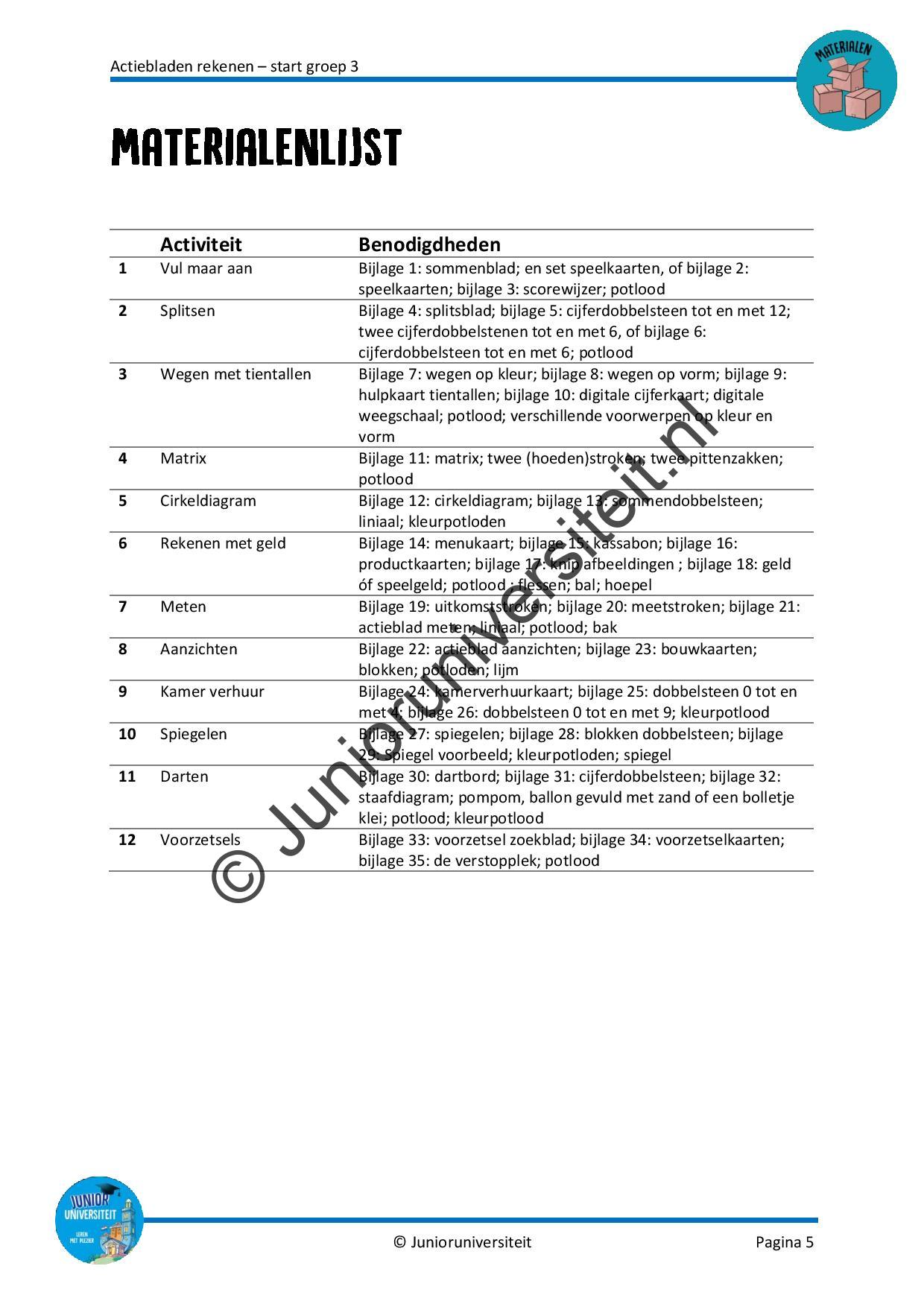 Actiebladen rekenen - start groep 3 - Afbeelding 4