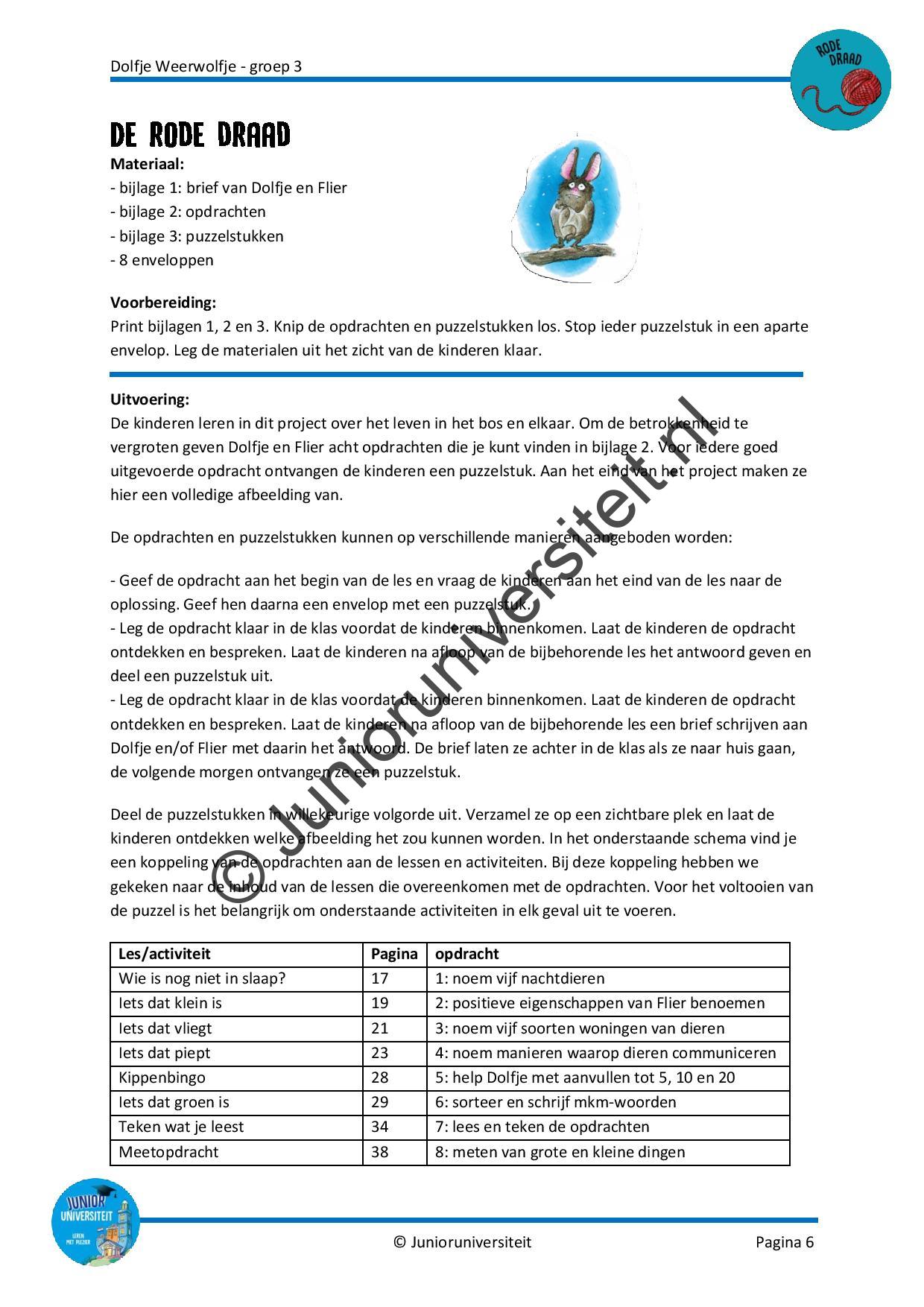 Dolfje weerwolfje - groep 3 - Afbeelding 5