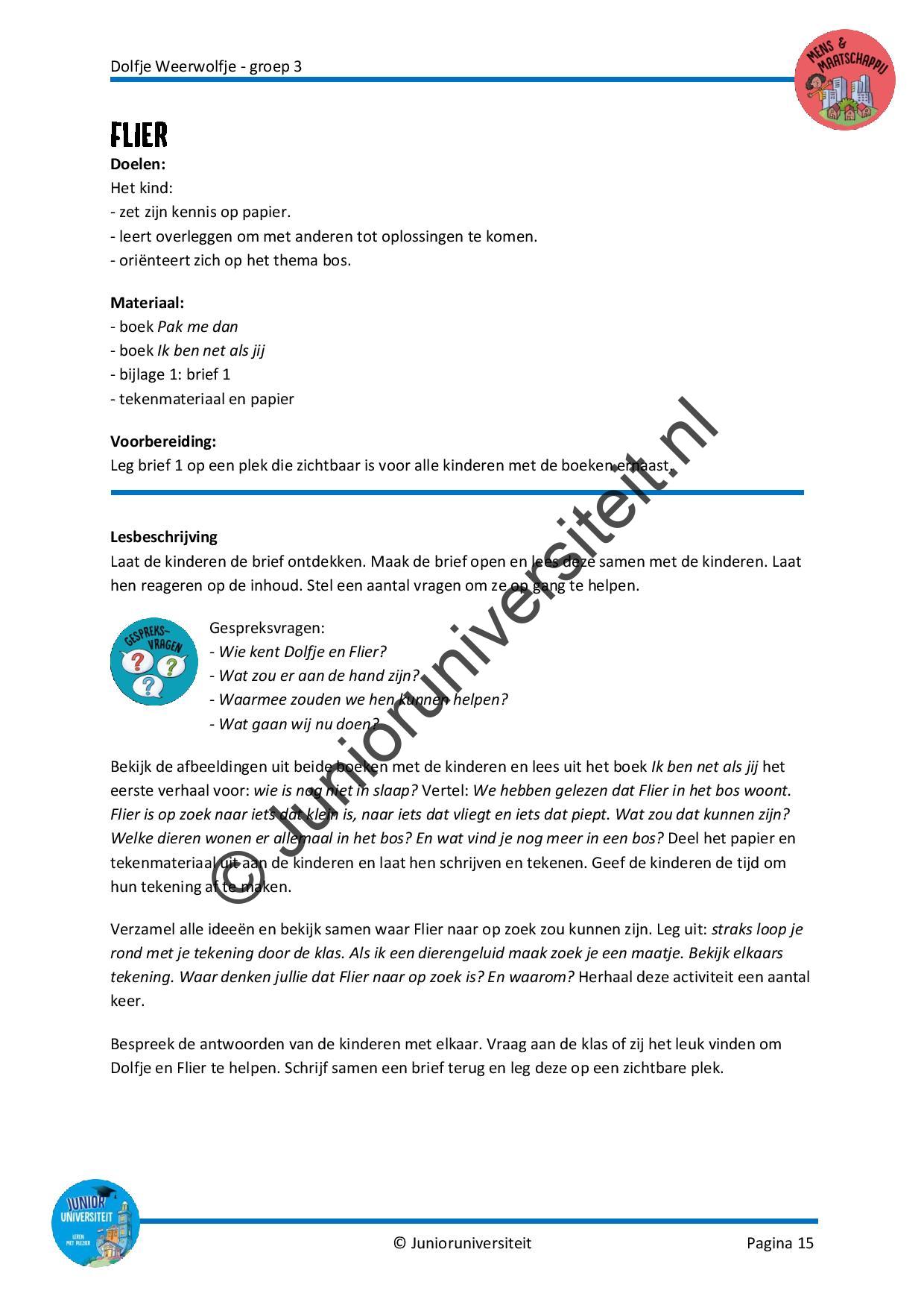 Dolfje weerwolfje - groep 3 - Afbeelding 8
