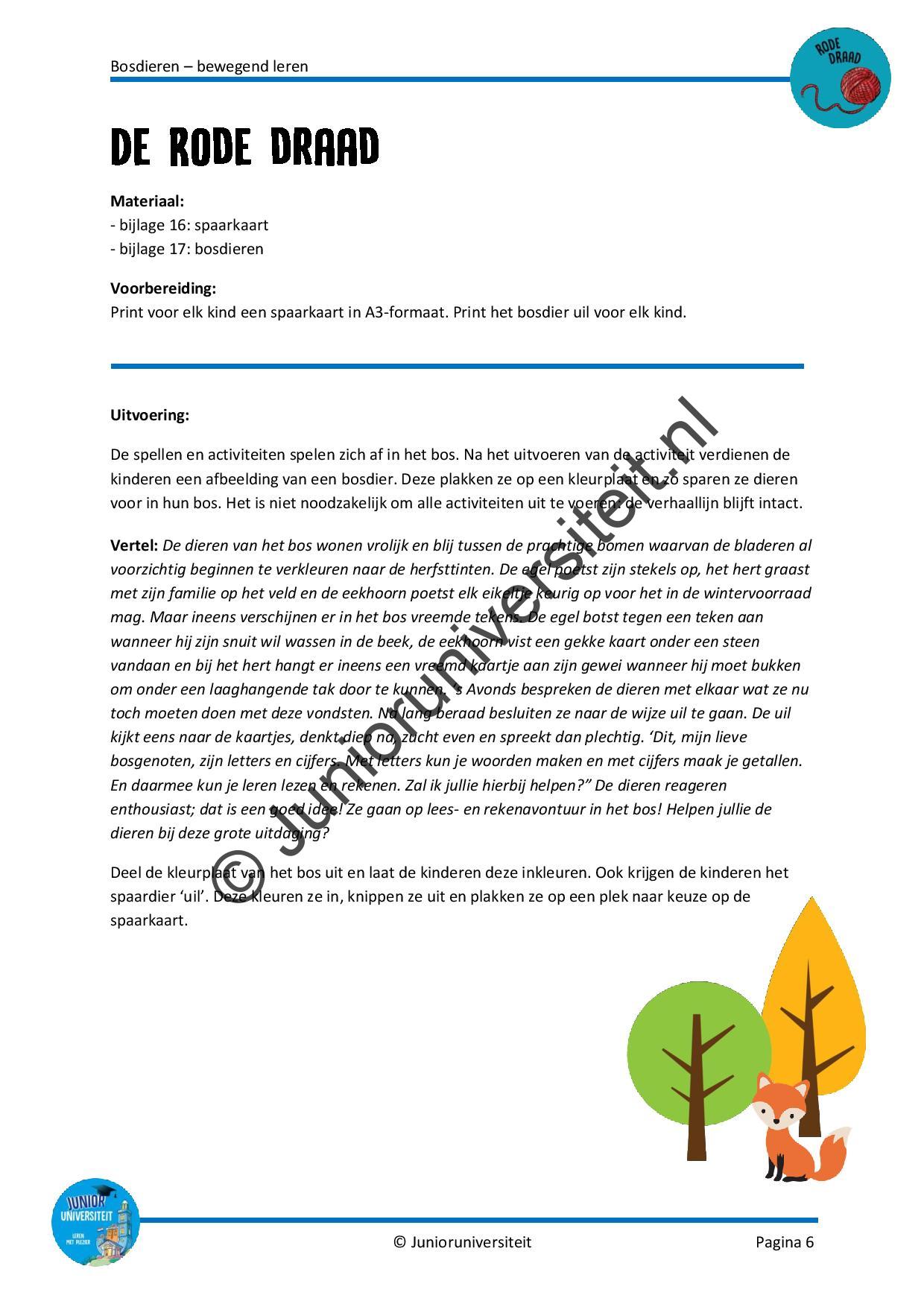Bosdieren - bewegend leren - Afbeelding 5