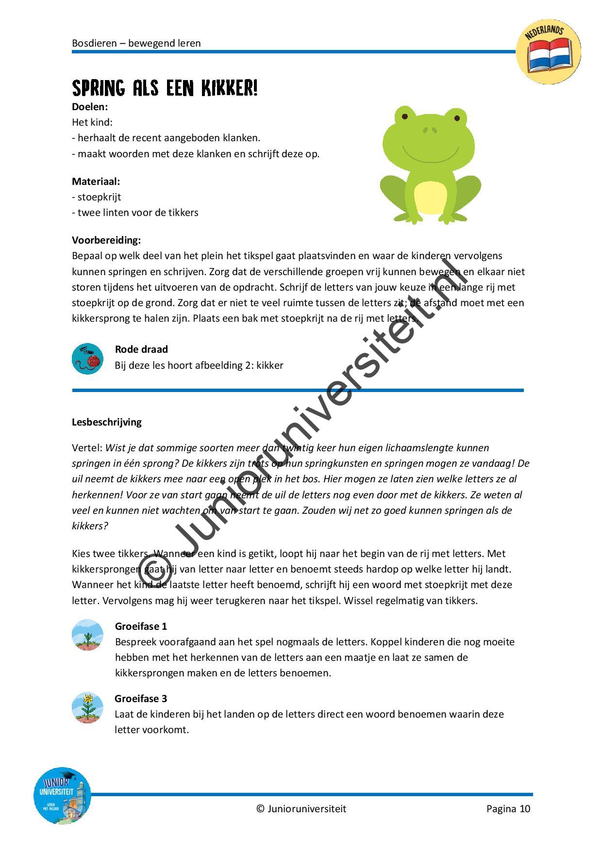 Bosdieren - bewegend leren - Afbeelding 7