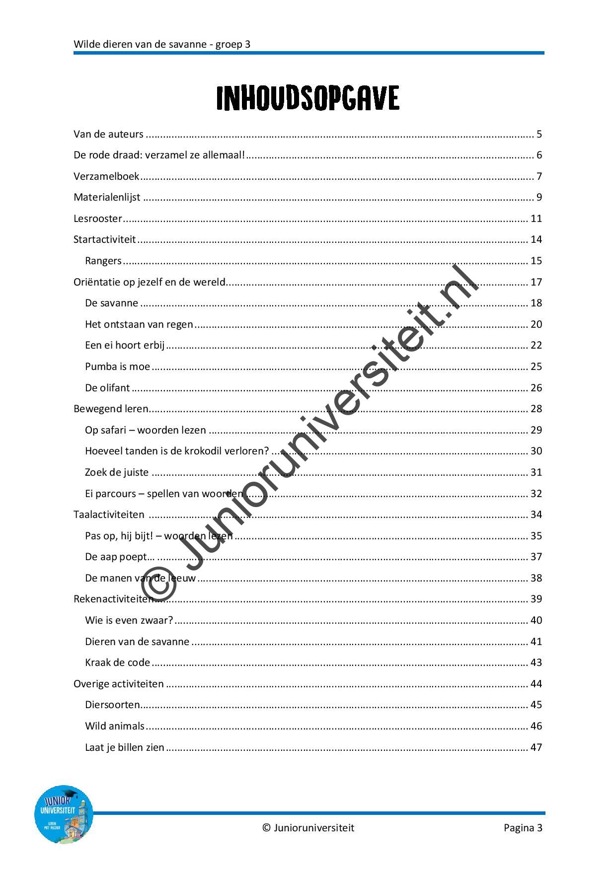 Wilde dieren - Afbeelding 2