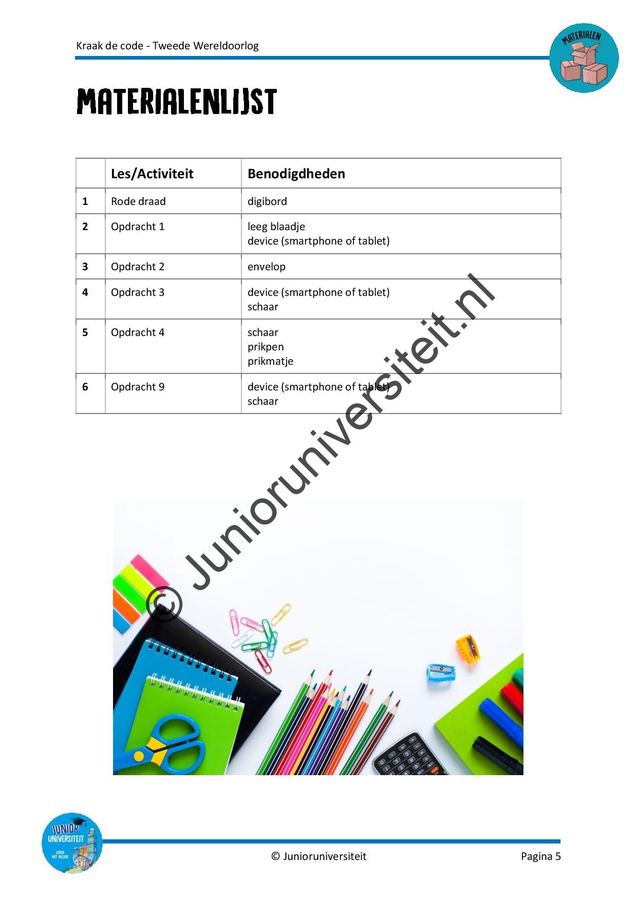 Kraak de code - Tweede Wereldoorlog - Afbeelding 4