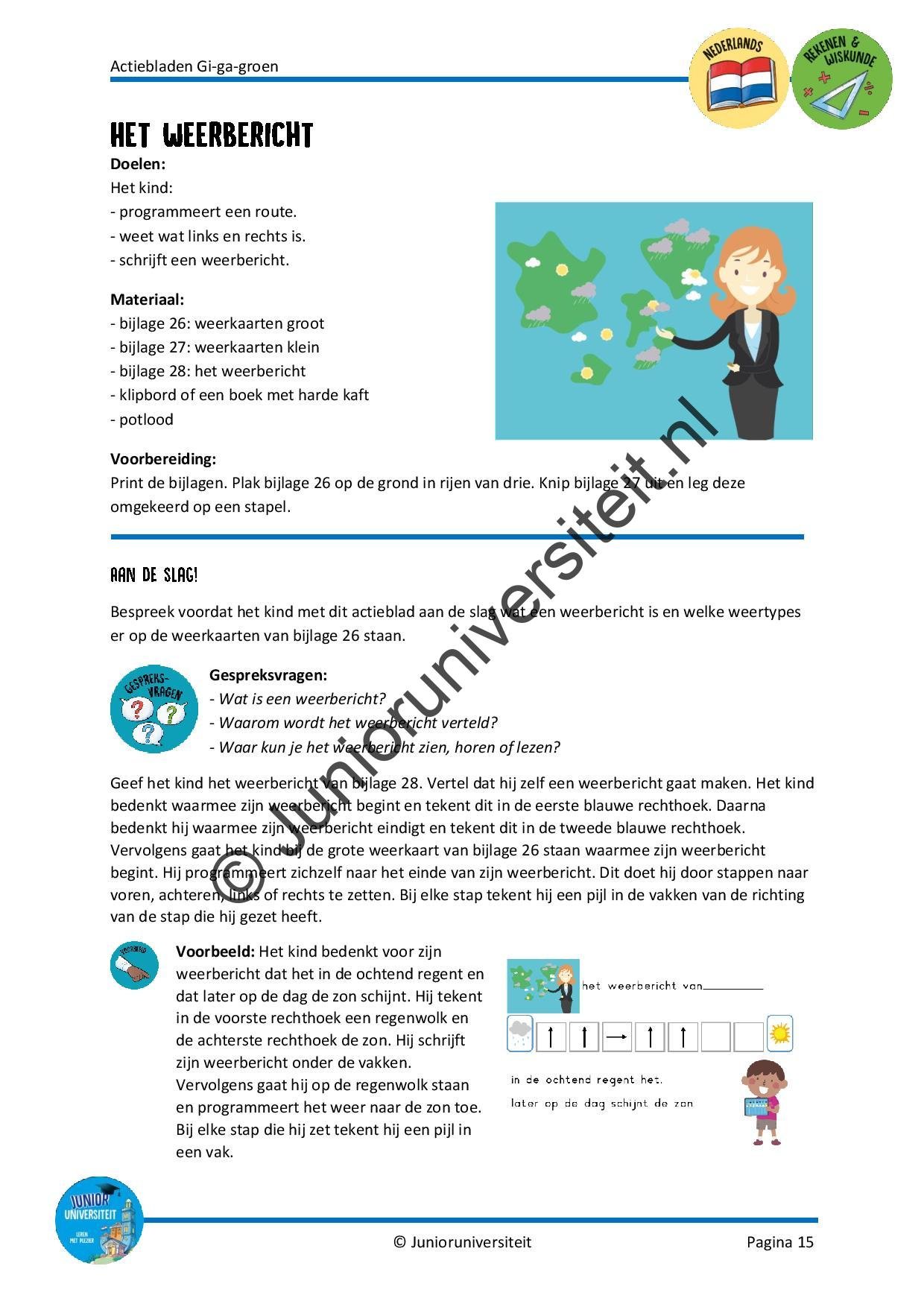 Actiebladen gi-ga-groen - Afbeelding 5