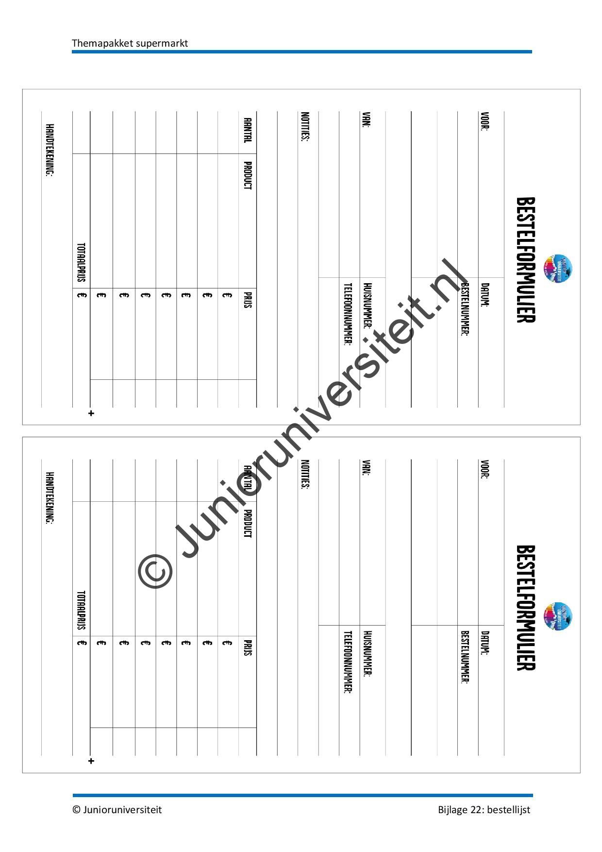 Themapakket supermarkt - Afbeelding 9
