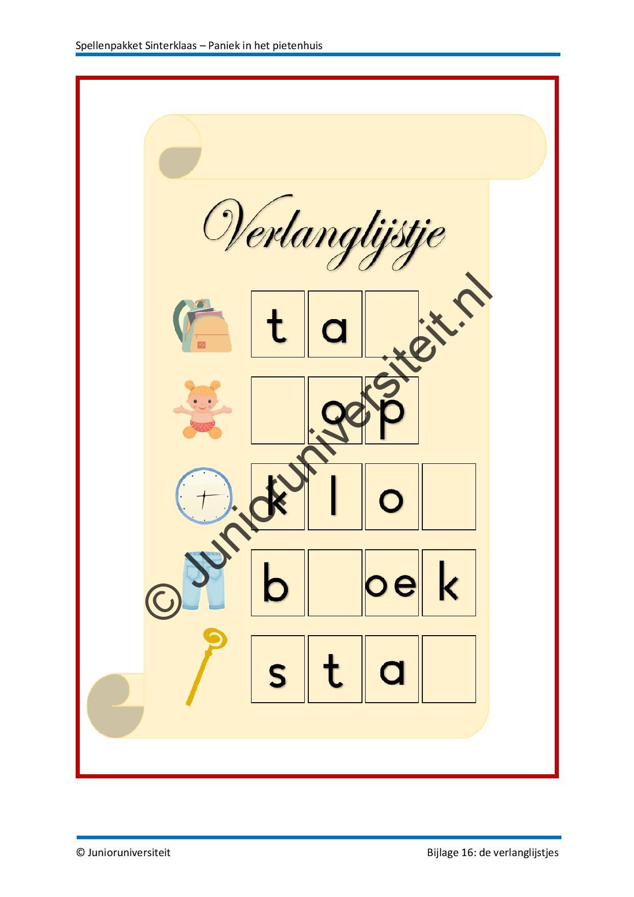 Spellenpakket Sinterklaas - Afbeelding 7