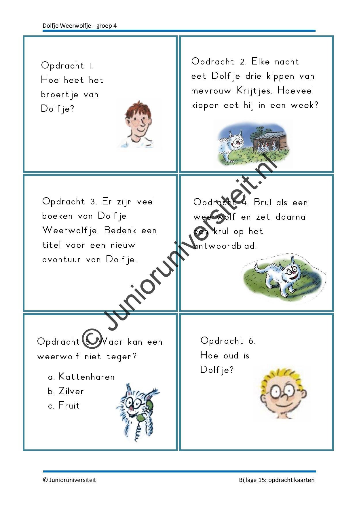 Dolfje Weerwolfje - groep 4 - Afbeelding 10