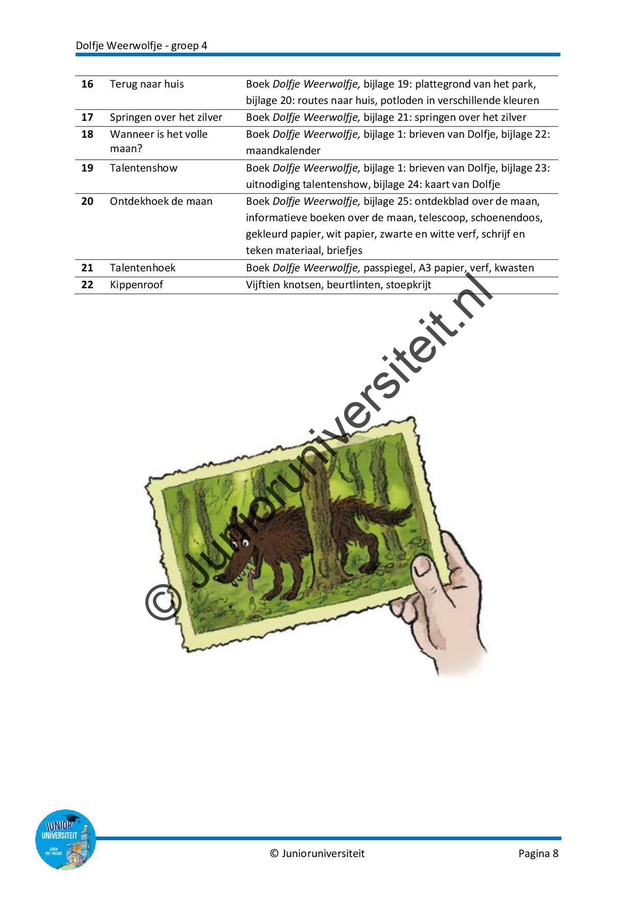 Dolfje Weerwolfje - groep 4 - Afbeelding 7