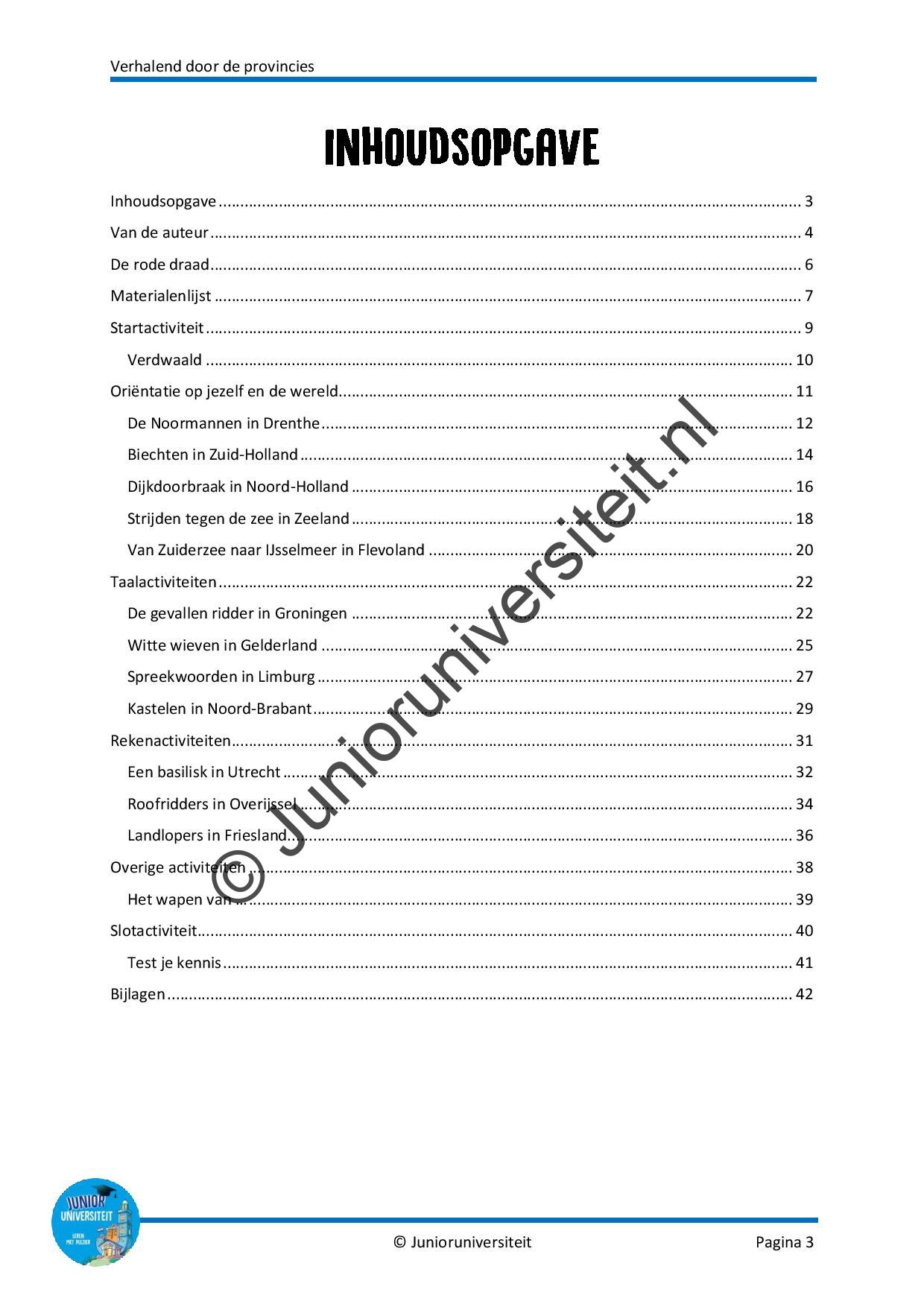Verhalend door de provincies - Afbeelding 2