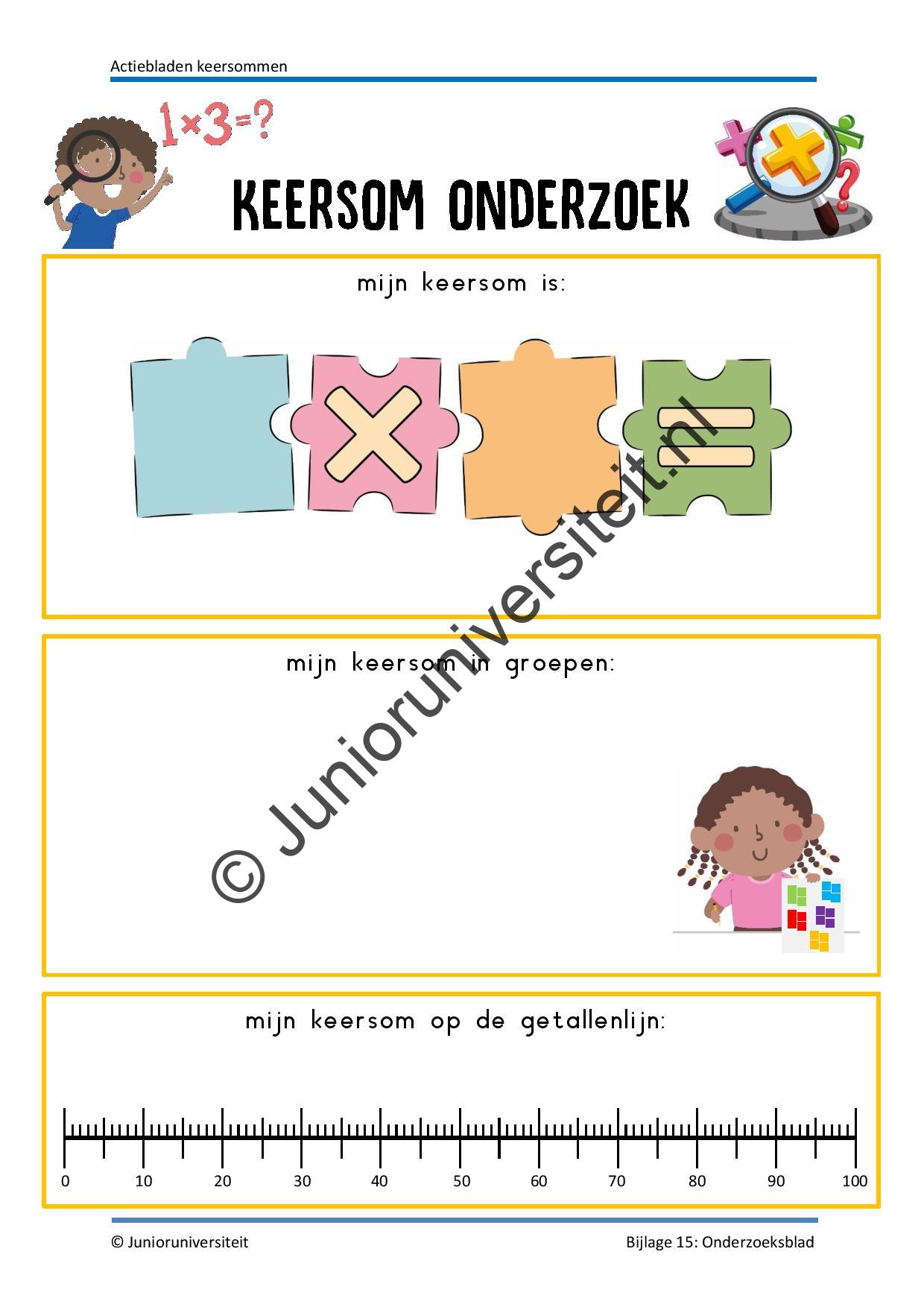 Actiebladen keersommen - Afbeelding 7