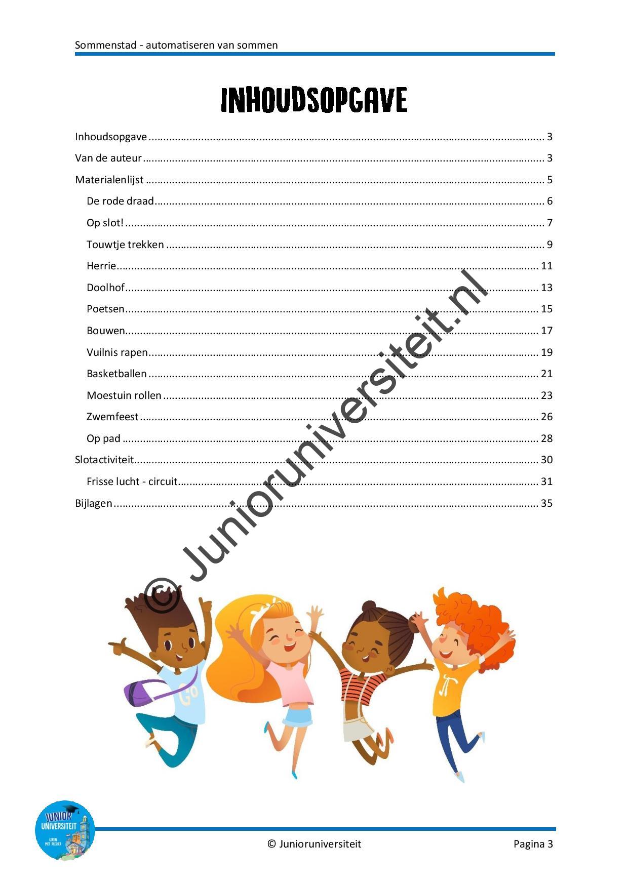 Sommenstad - groep 3 - 4 - 5 - Afbeelding 2