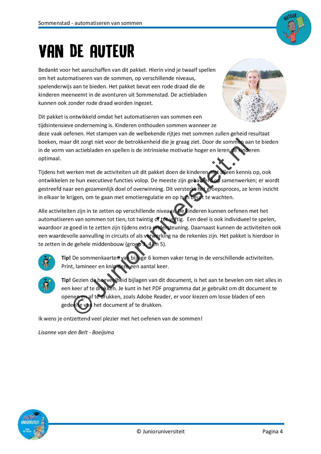 Sommenstad - groep 3 - 4 - 5 - Afbeelding 3