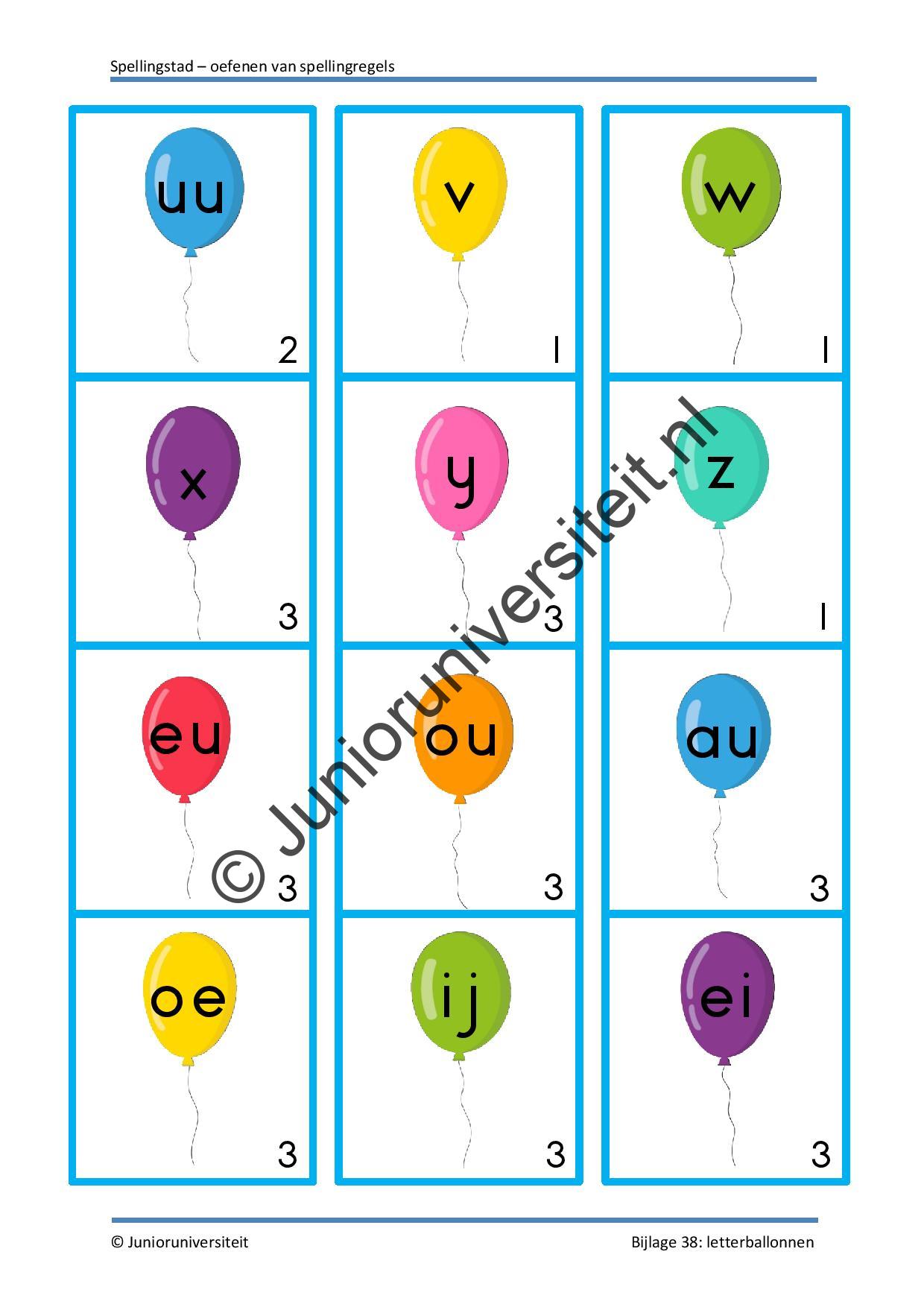 Spellingstad - groep 3 - 4 - 5 - Afbeelding 11
