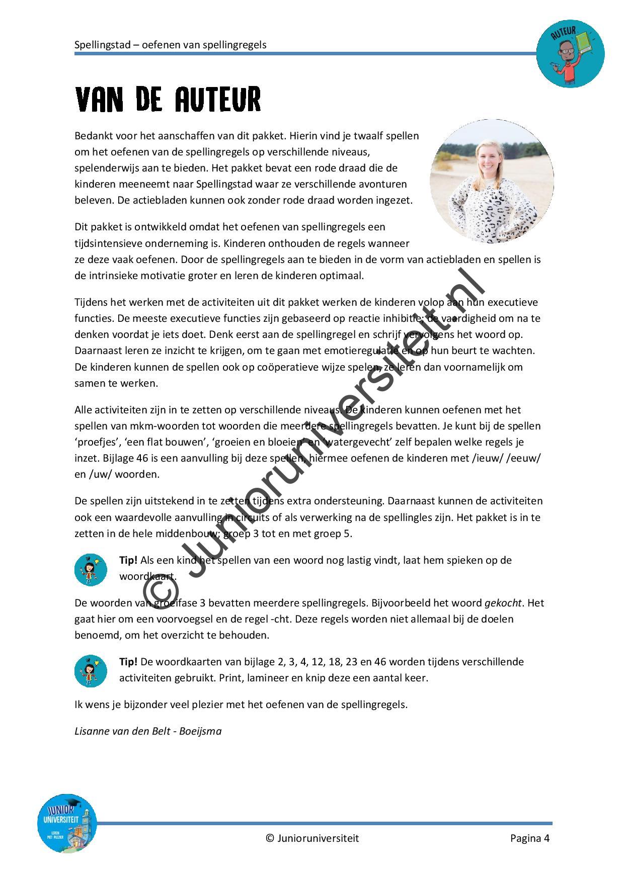 Spellingstad - groep 3 - 4 - 5 - Afbeelding 3