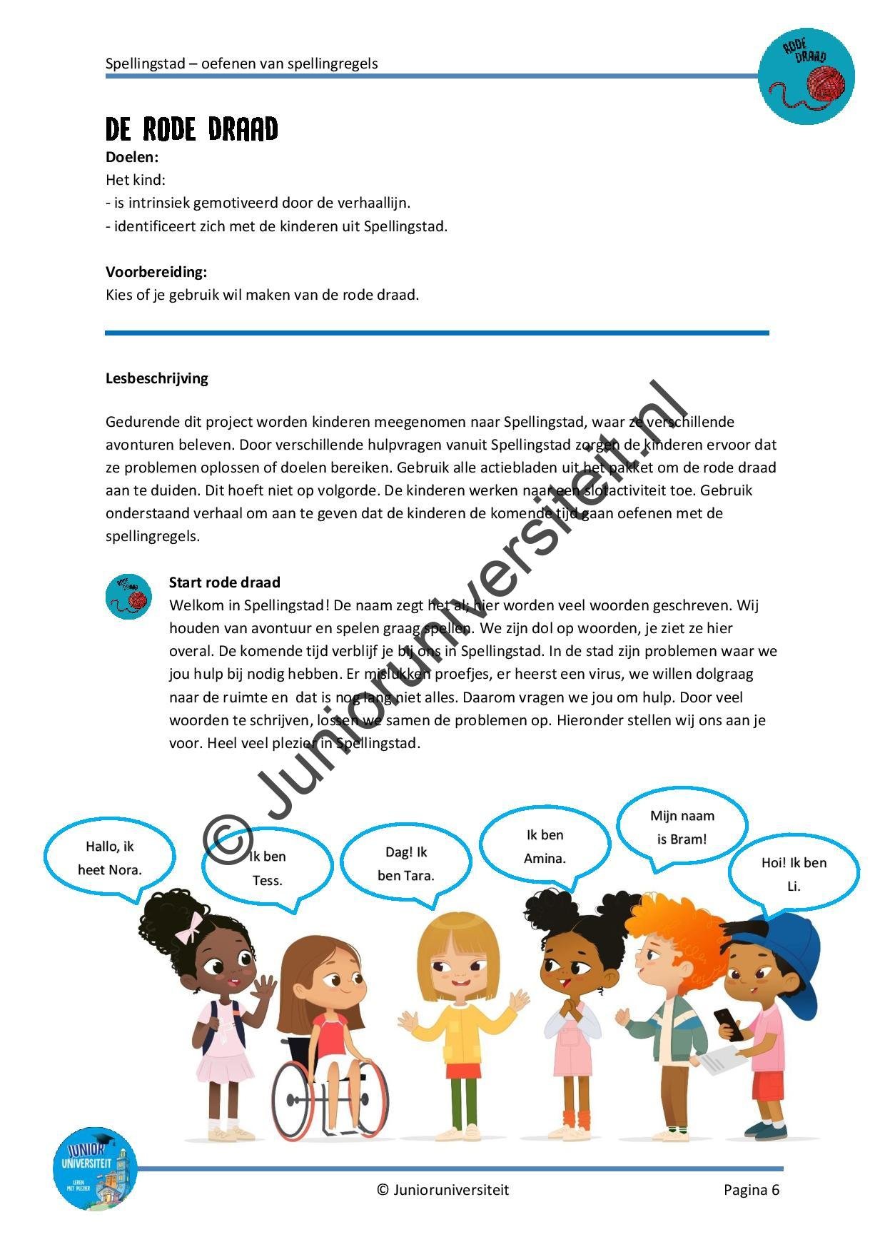 Spellingstad - groep 3 - 4 - 5 - Afbeelding 5