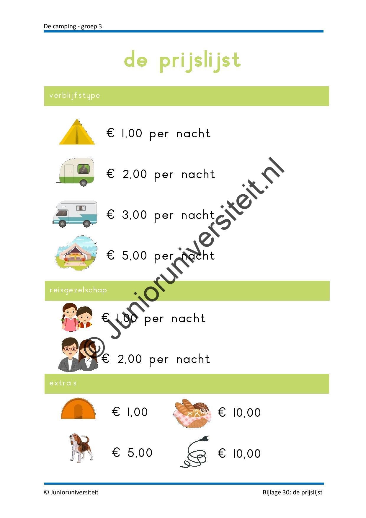 De camping - Afbeelding 11