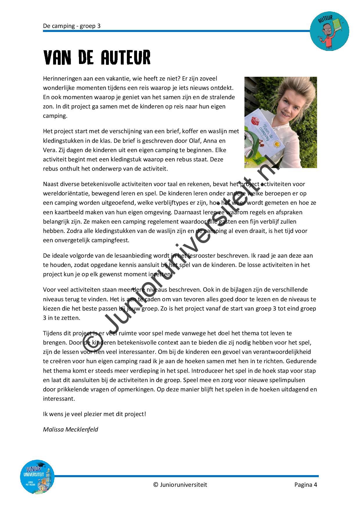 De camping - Afbeelding 3