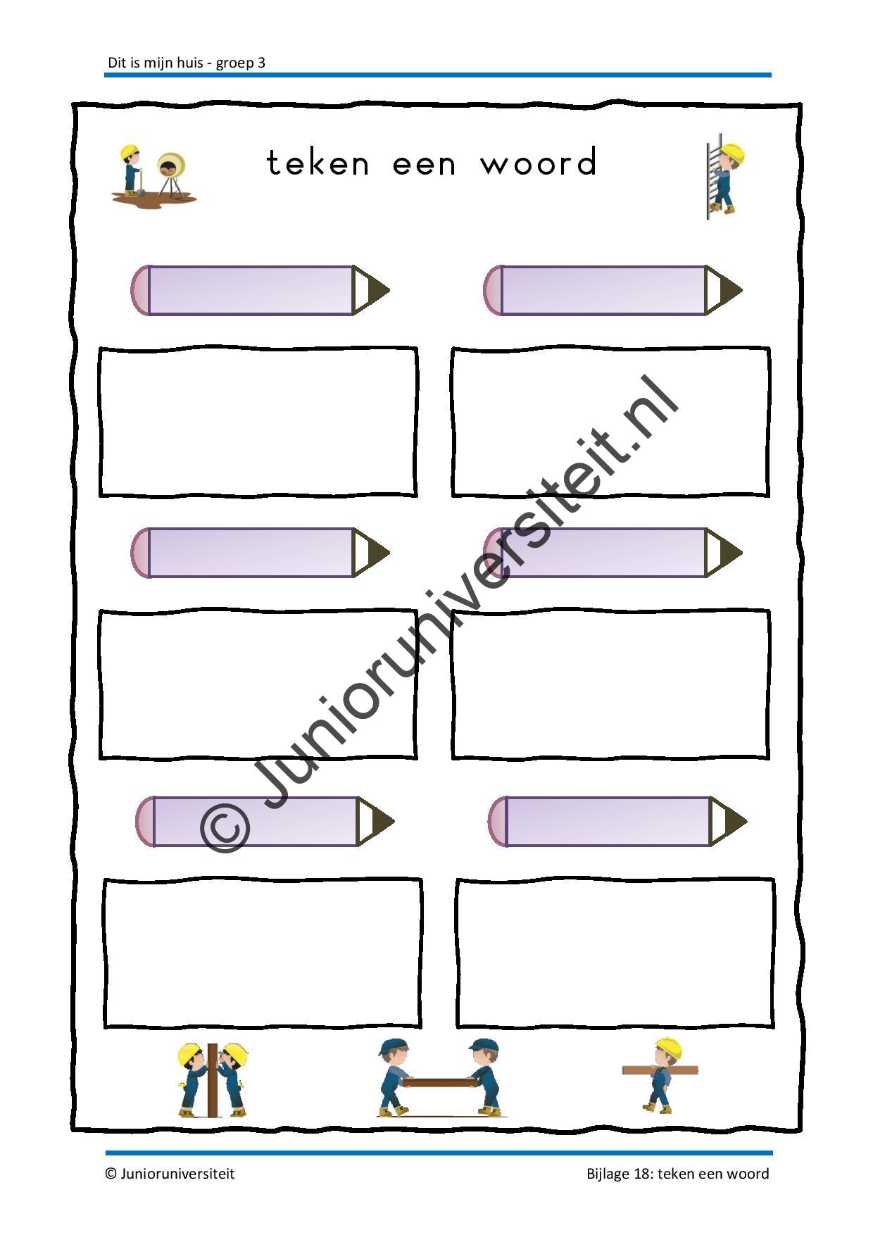 Dit is mijn huis - groep 3 - Afbeelding 10