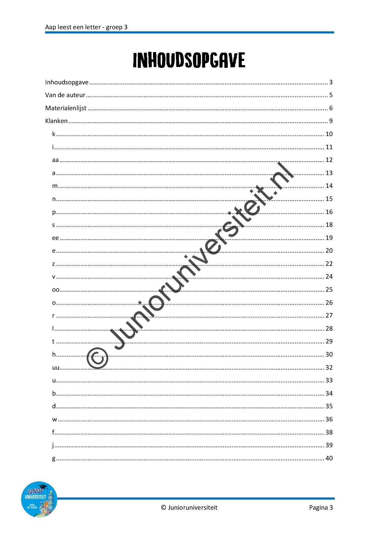 Aap leest een letter - groep 3 - Afbeelding 2