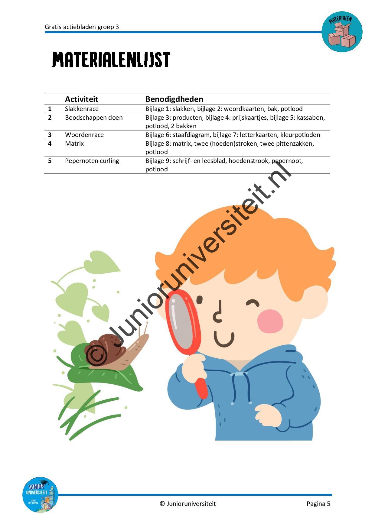 Actiebladen - groep 3 - Afbeelding 4