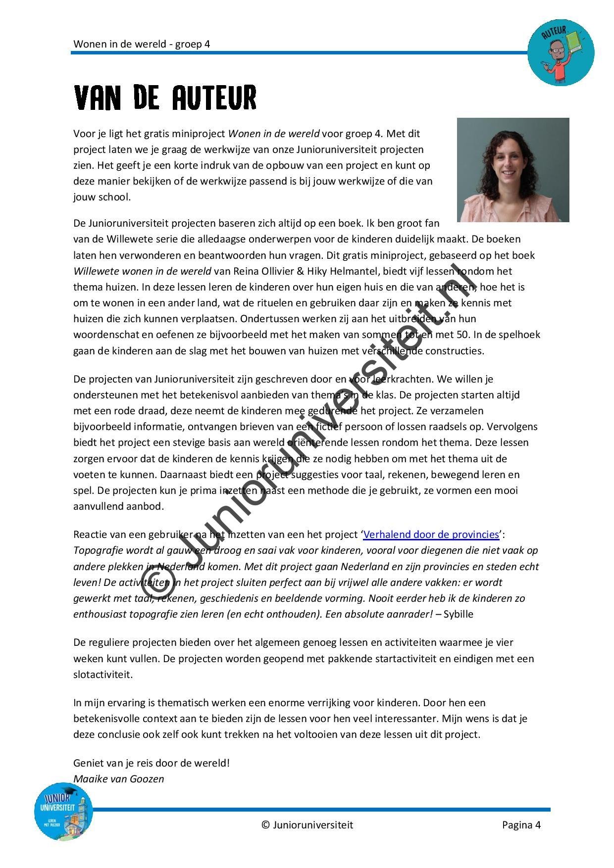 Wonen in de wereld - groep 4 - Afbeelding 3