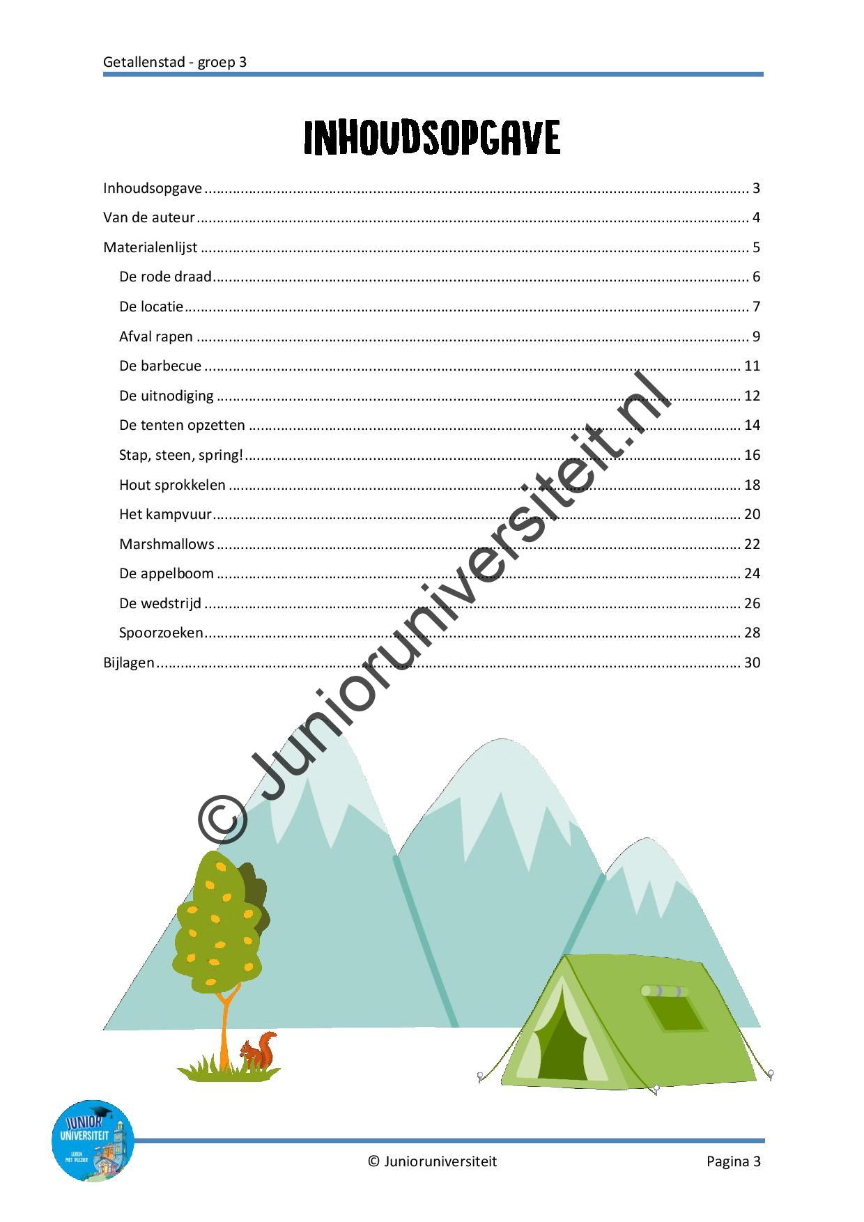 Getallenstad - groep 3 - Afbeelding 2