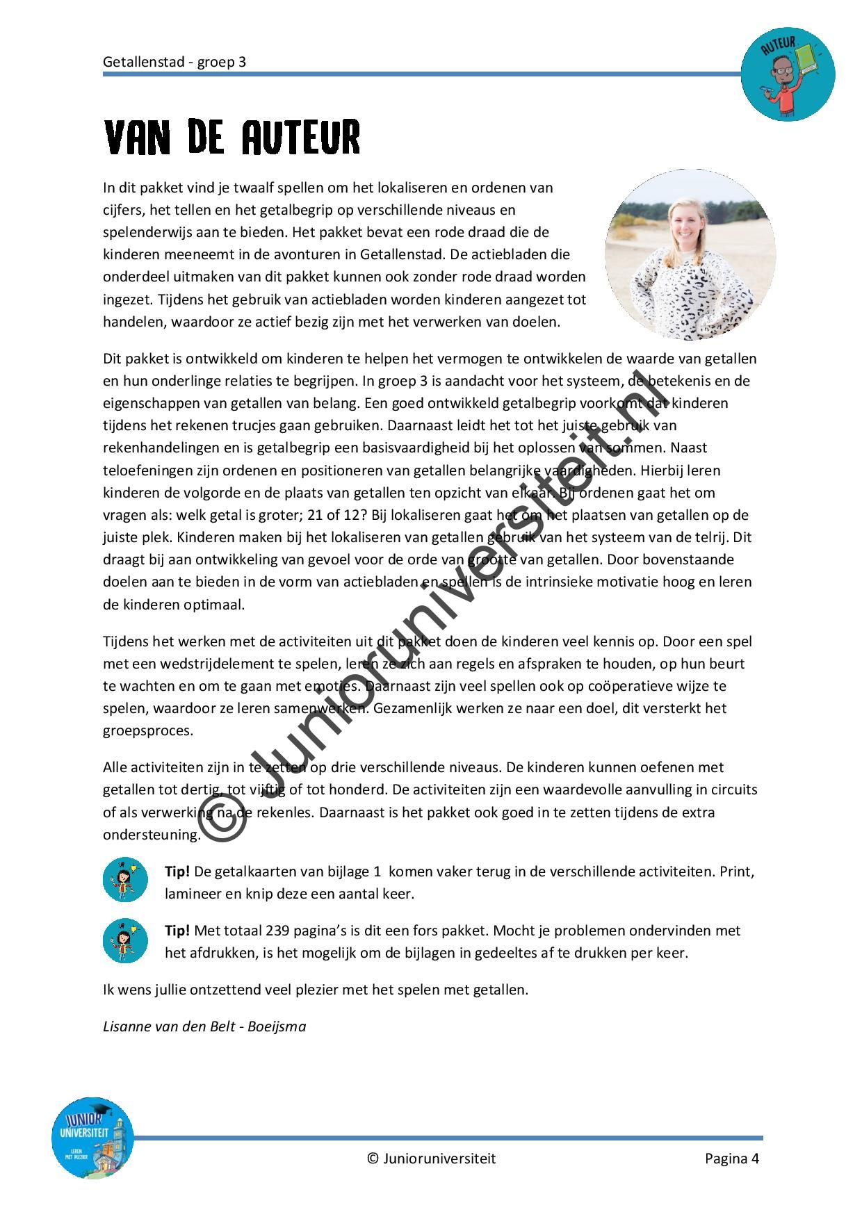 Getallenstad - groep 3 - Afbeelding 3