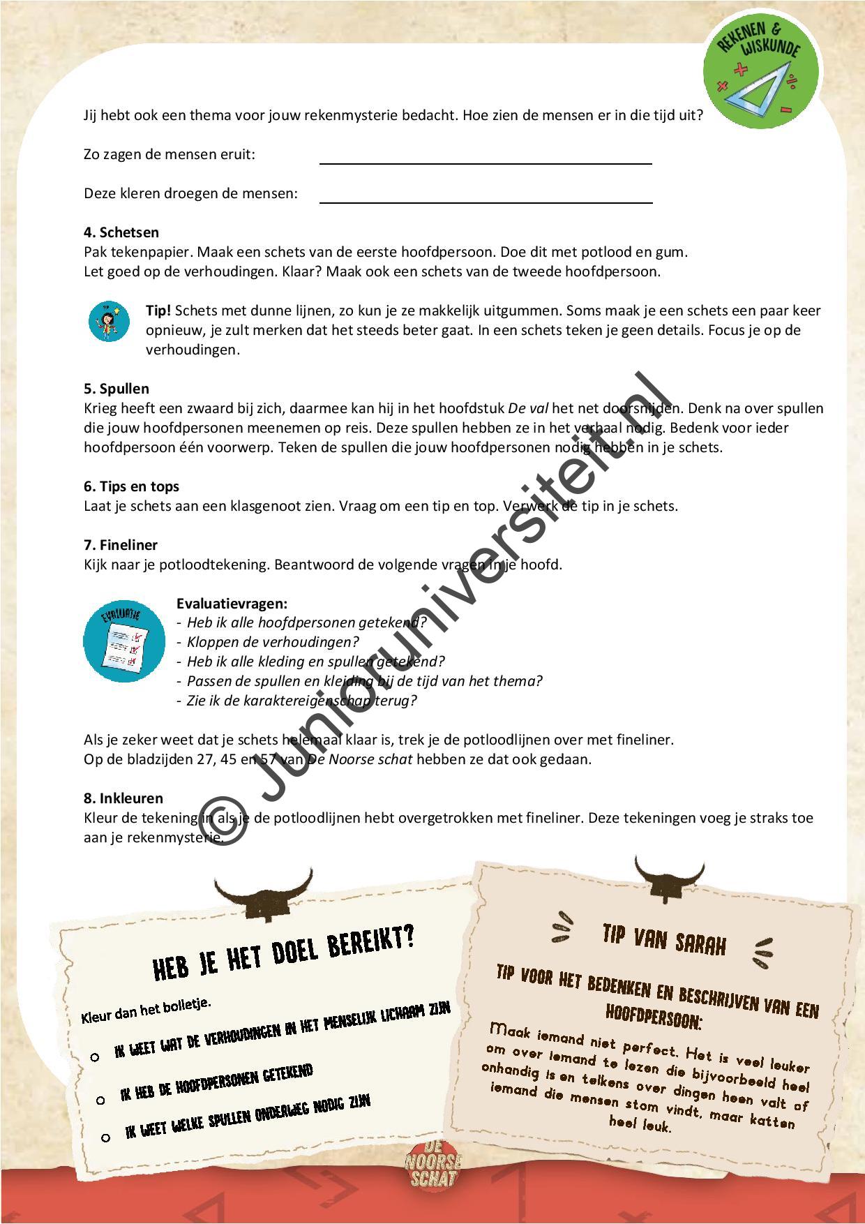 Rekenmysterie de Noorse schat - groep 6 - 7 - Afbeelding 8