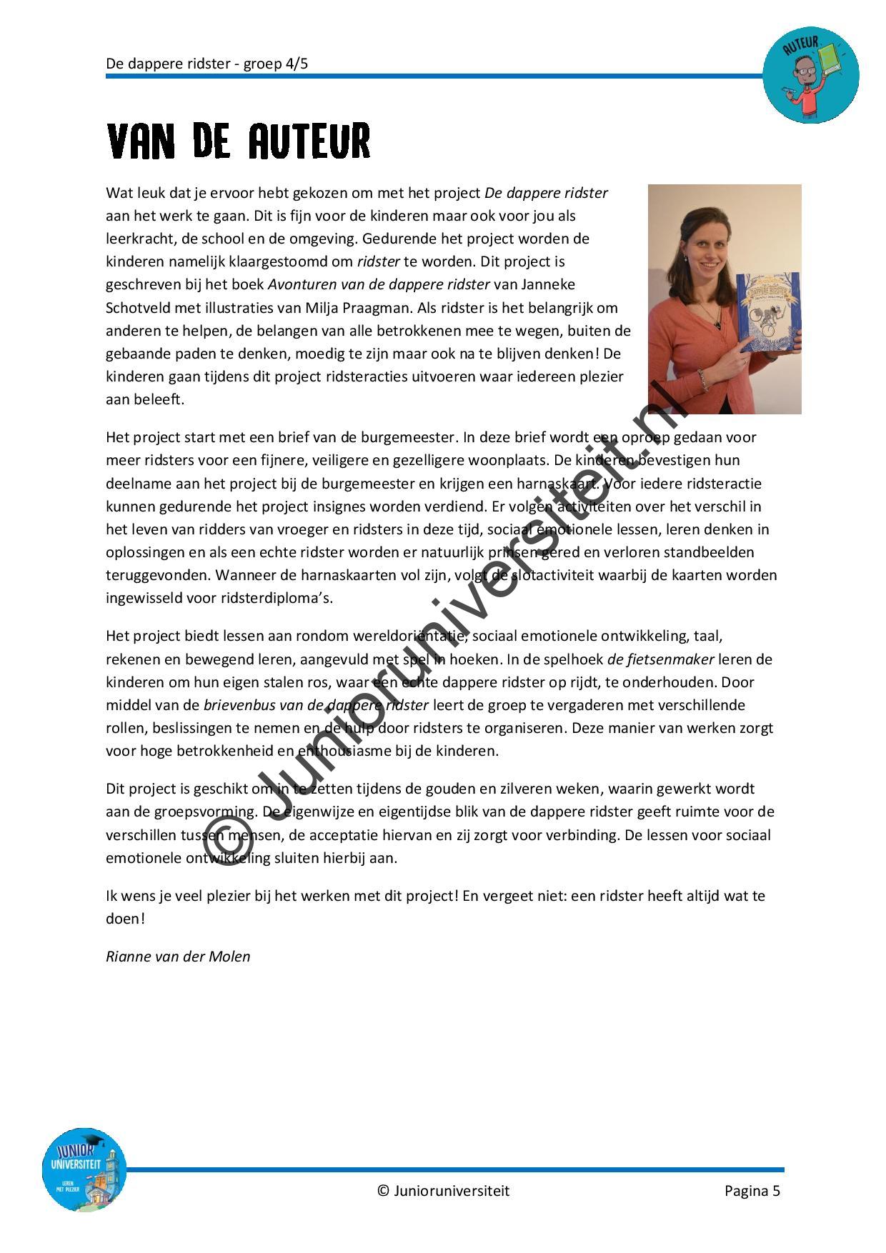 De dappere ridster - groep 4-5 - Afbeelding 4