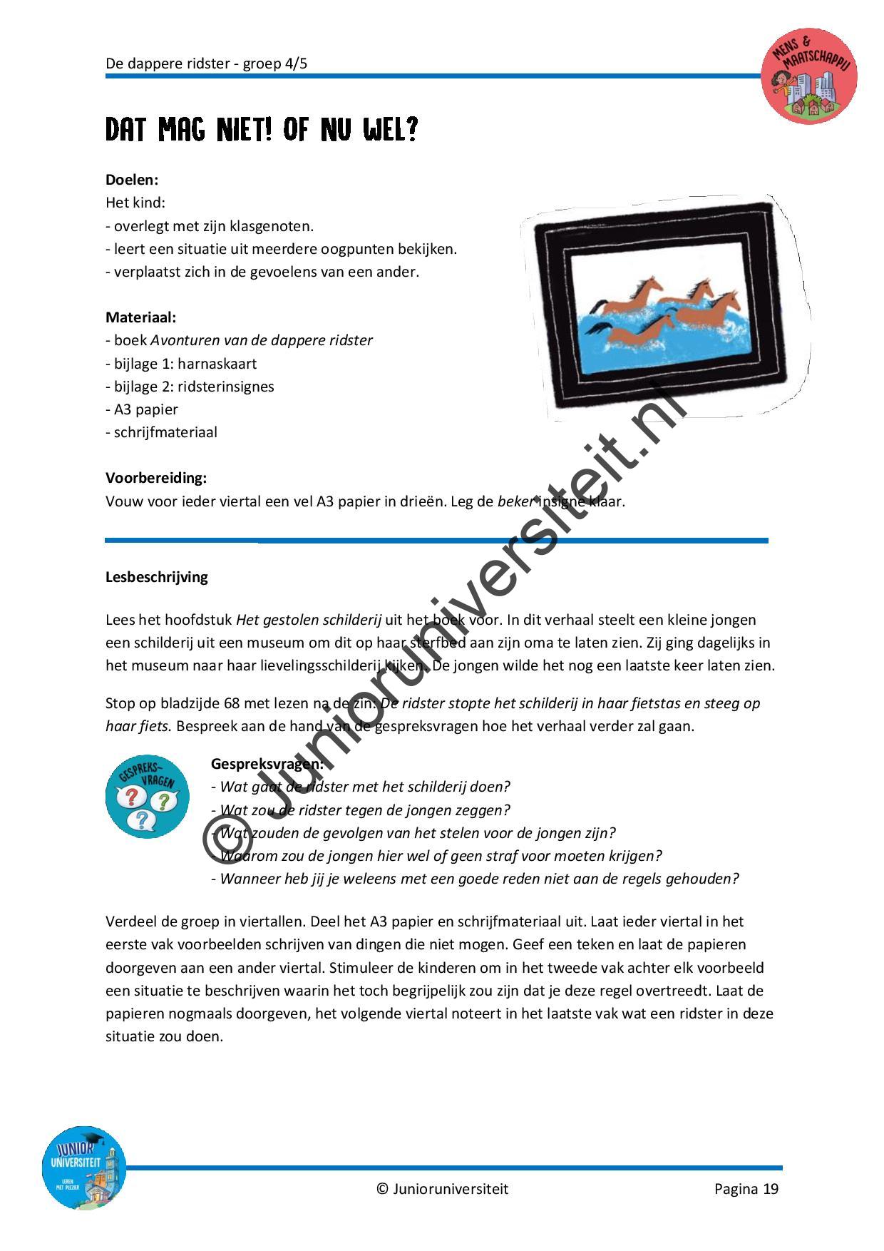 De dappere ridster - groep 4-5 - Afbeelding 8