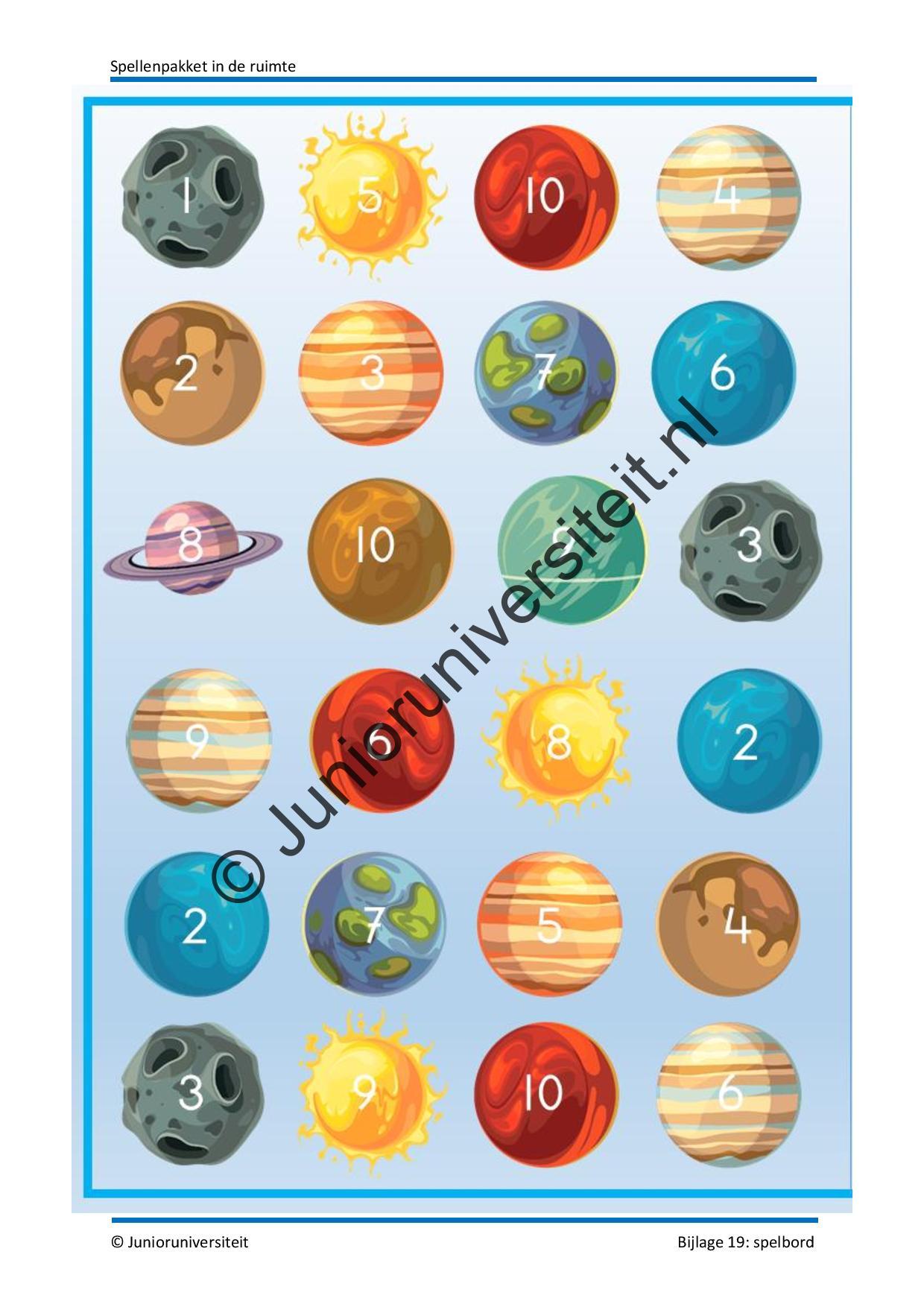 Spellenpakket de ruimte - groep 3 - Afbeelding 10