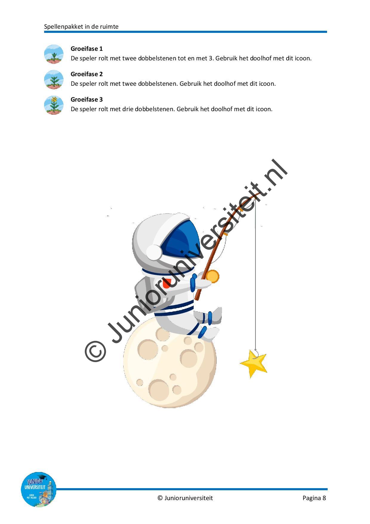 Spellenpakket de ruimte - groep 3 - Afbeelding 6
