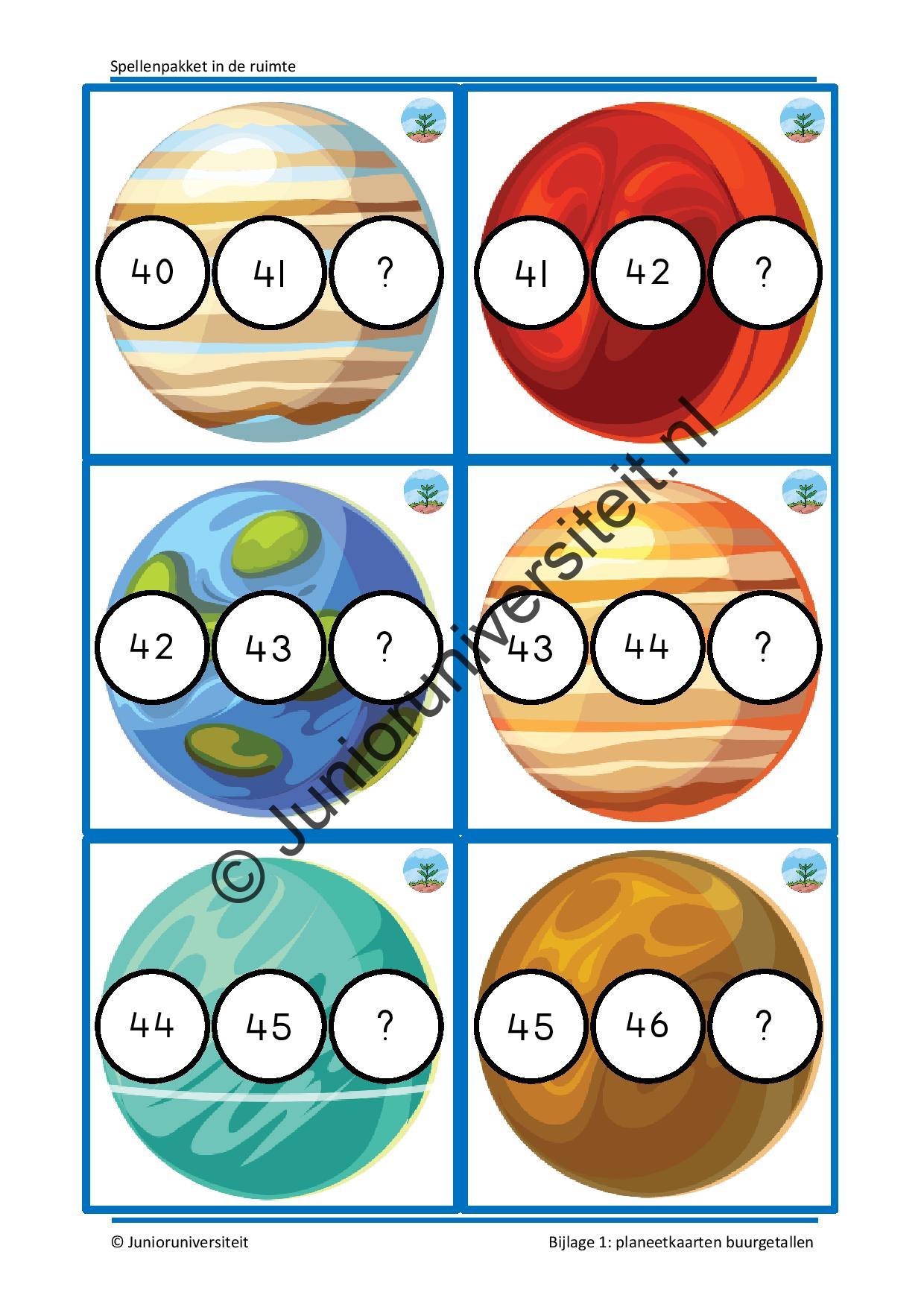 Spellenpakket de ruimte - groep 3 - Afbeelding 7