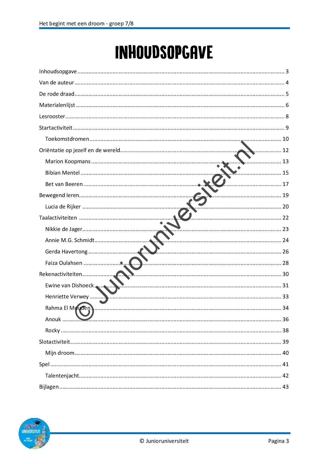 Het begint met een droom - groep 7 - 8 - Afbeelding 2