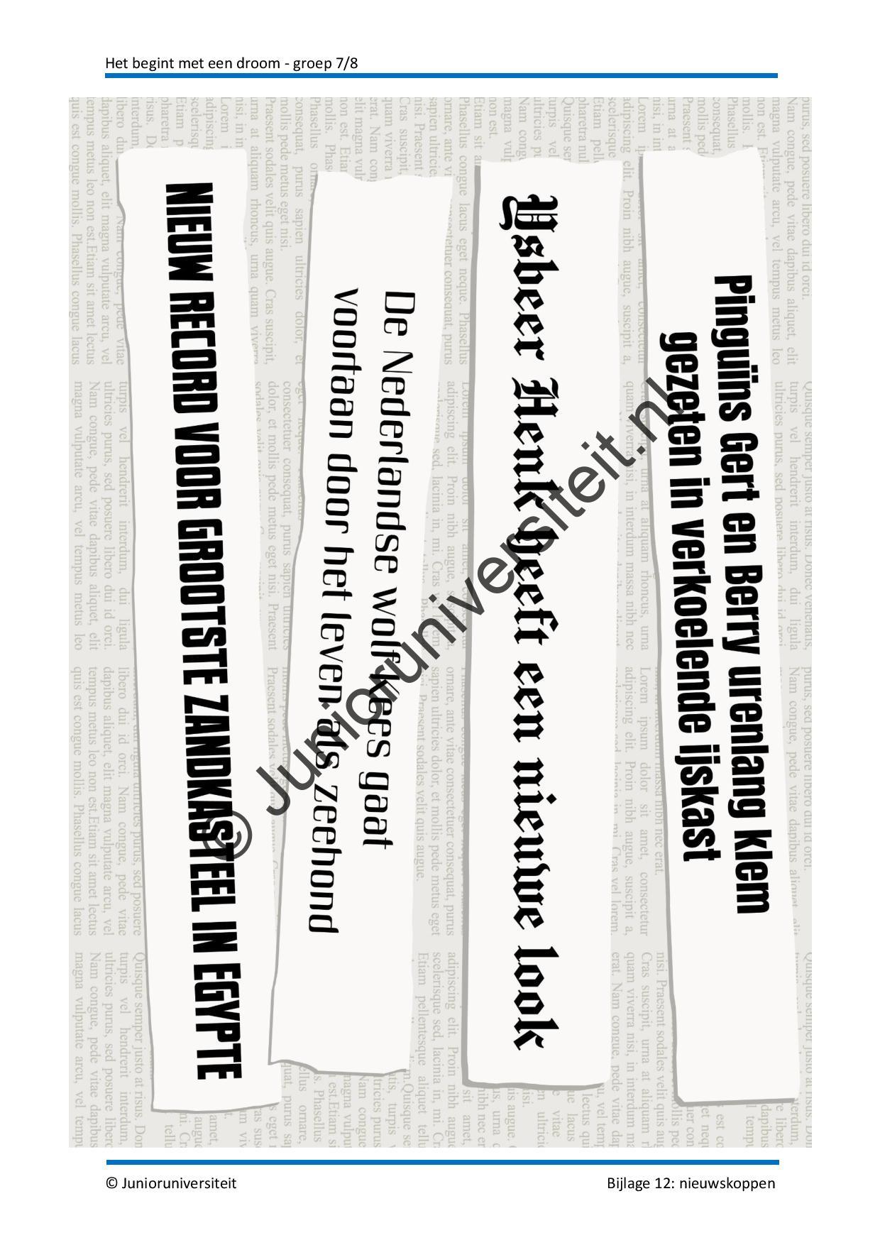 Het begint met een droom - groep 7 - 8 - Afbeelding 9
