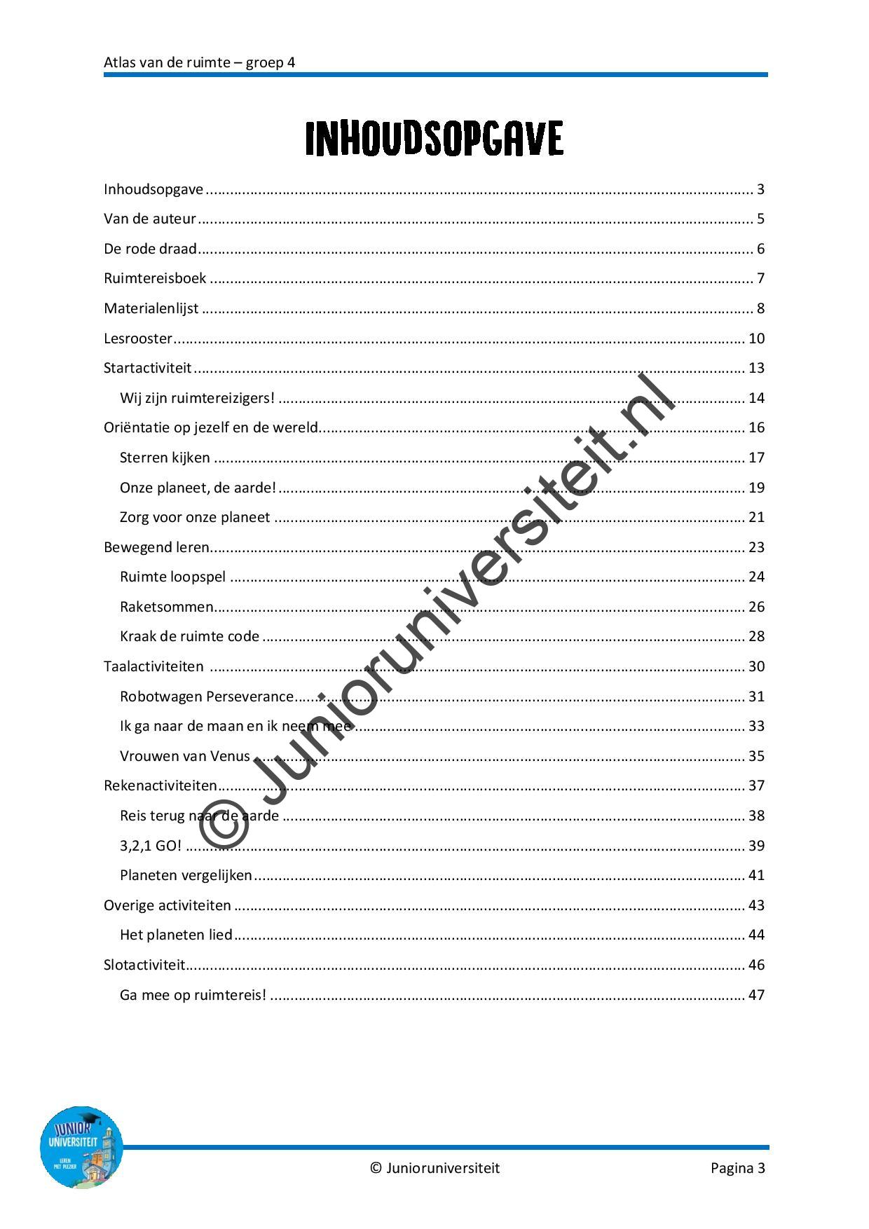 Atlas van de ruimte - groep 4 - Afbeelding 2