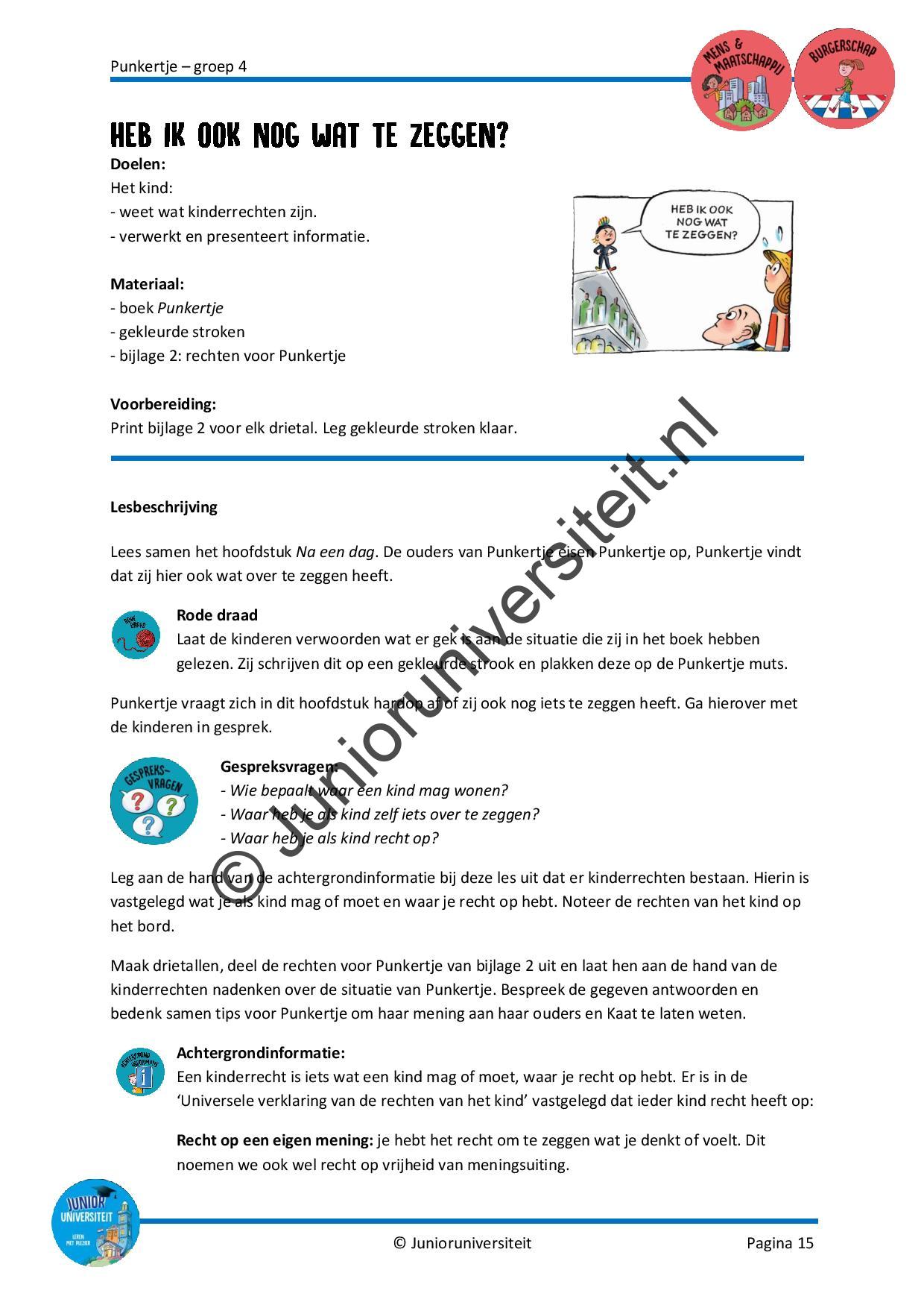 Punkertje - groep 4 - Afbeelding 7