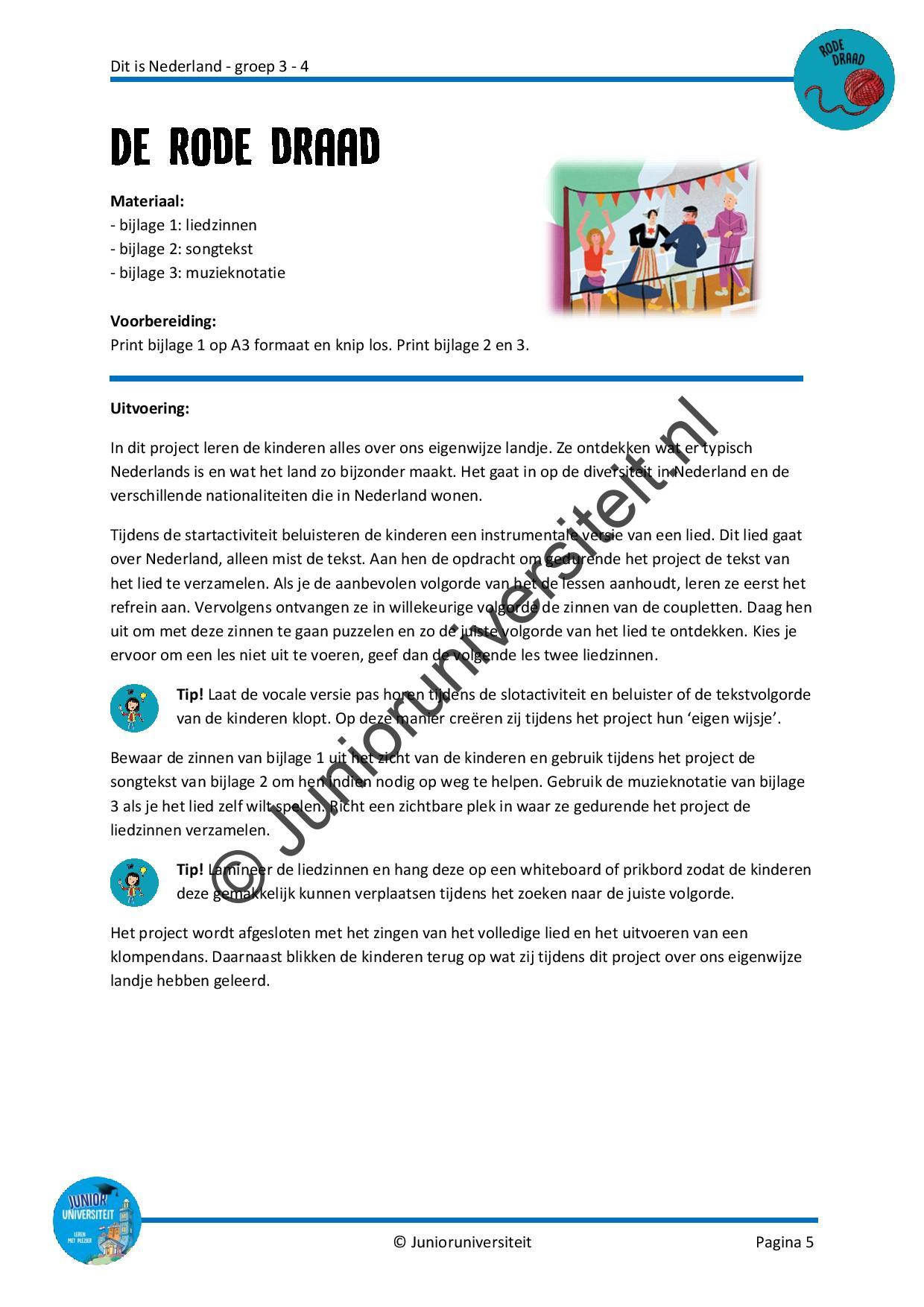 Dit is Nederland - groep 3-4 - Afbeelding 4