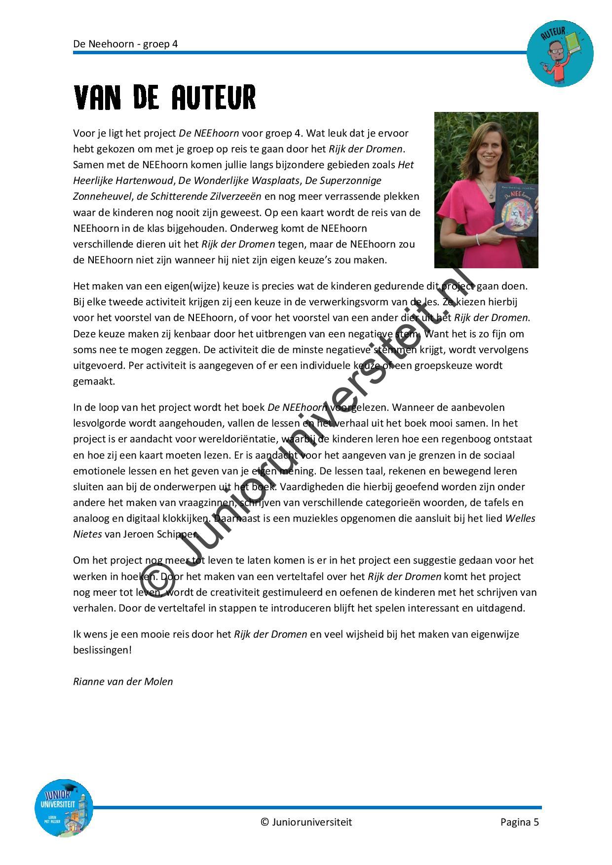 De NEEhoorn - groep 4 - Afbeelding 4