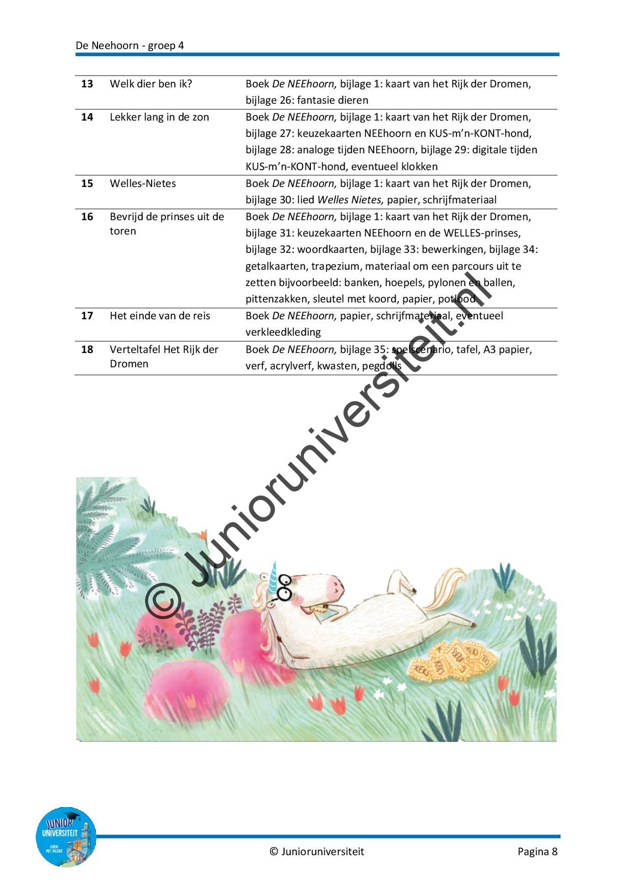 De NEEhoorn - groep 4 - Afbeelding 7