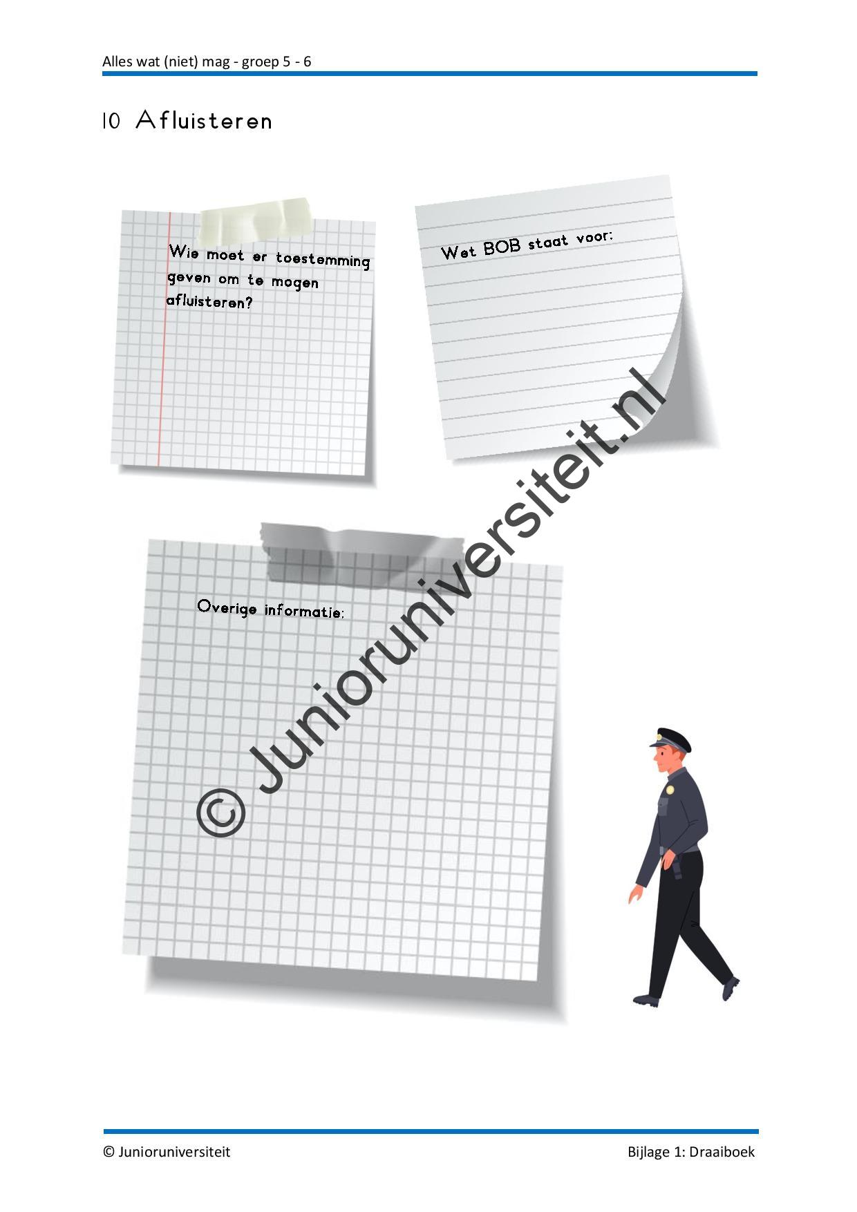 Alles wat (niet) mag - groep 5-6 - Afbeelding 11