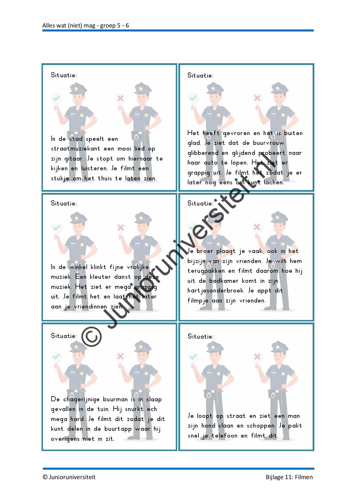 Alles wat (niet) mag - groep 5-6 - Afbeelding 13