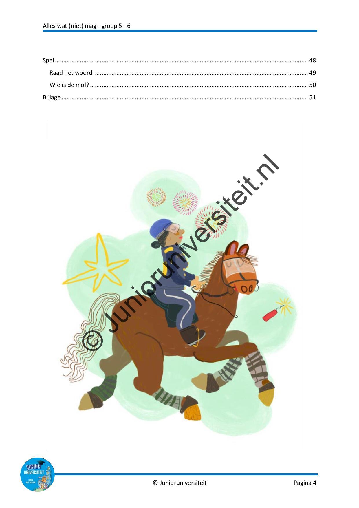 Alles wat (niet) mag - groep 5-6 - Afbeelding 3