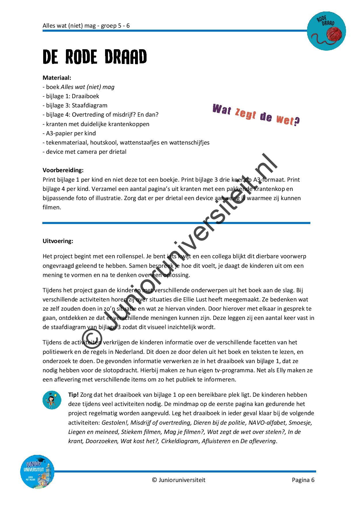Alles wat (niet) mag - groep 5-6 - Afbeelding 5