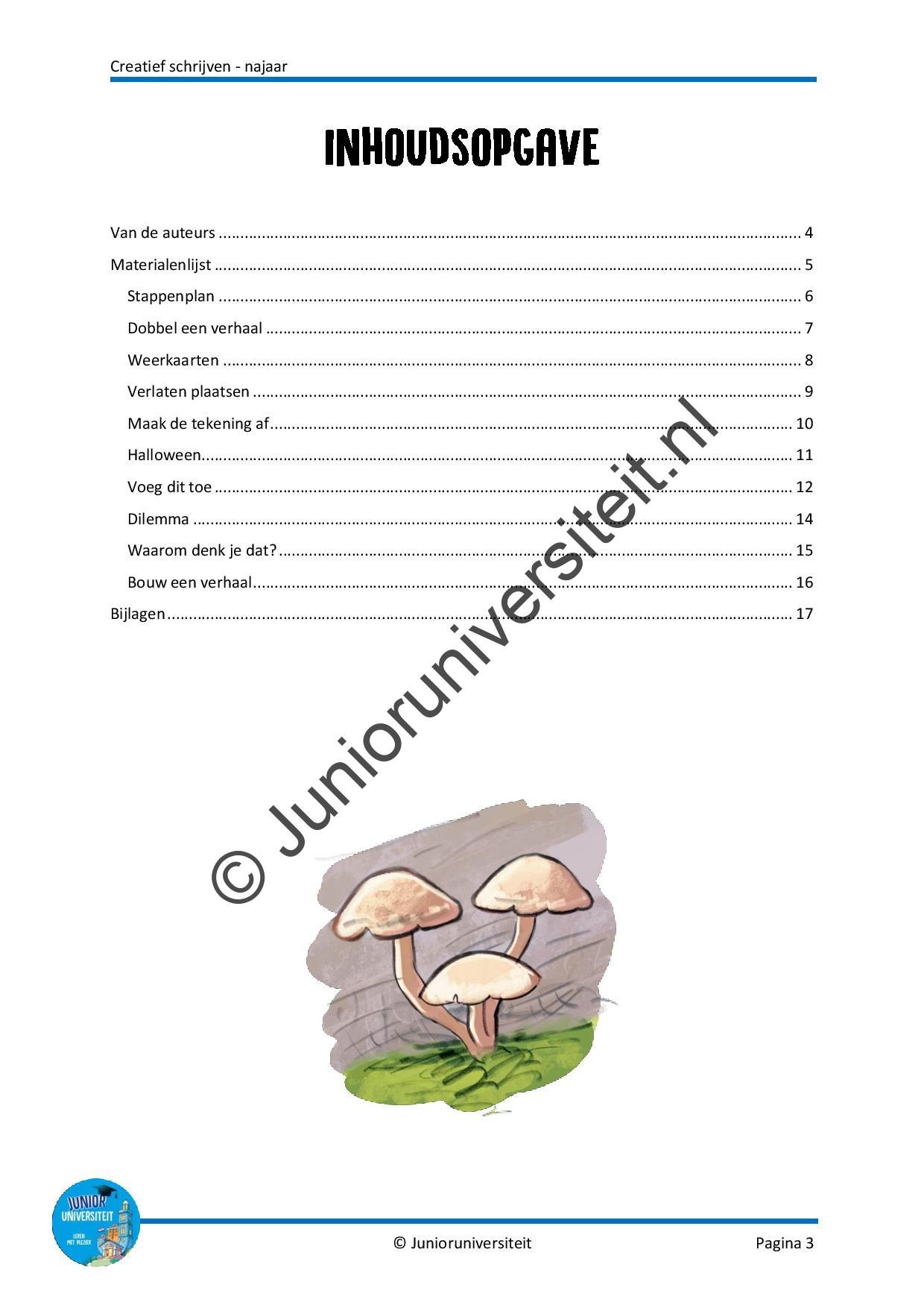 Creatief schrijven - najaar - Afbeelding 2
