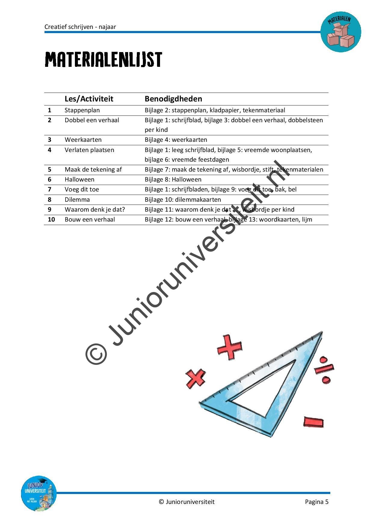 Creatief schrijven - najaar - Afbeelding 4