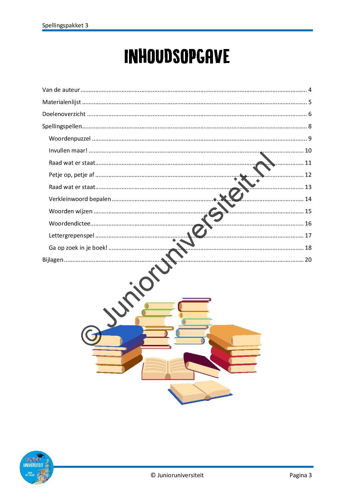 Spellingspakket 3 - Afbeelding 2