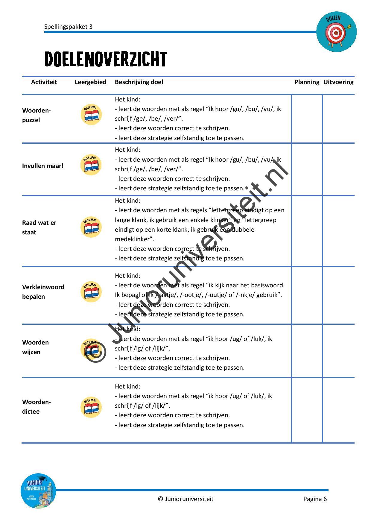 Spellingspakket 3 - Afbeelding 5