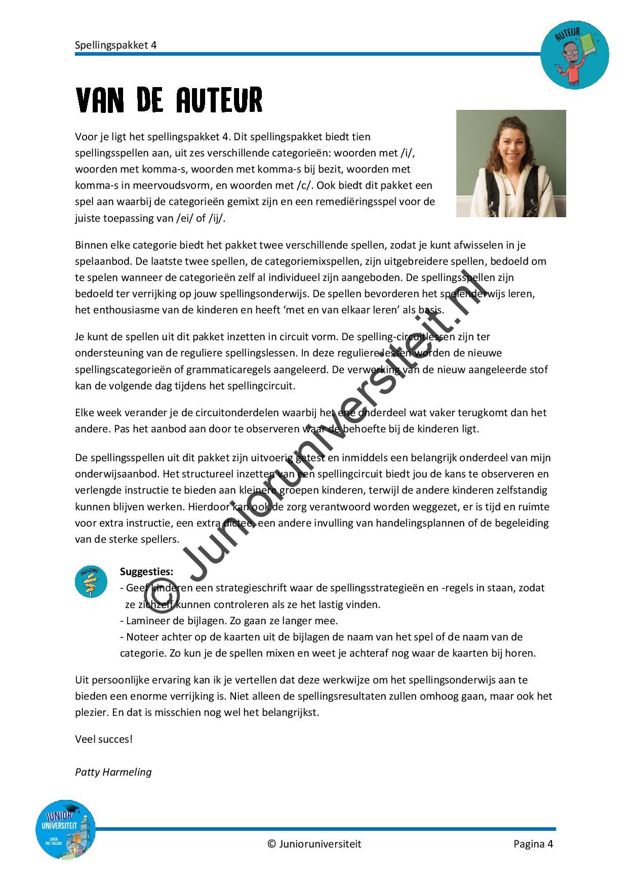 Spellingspakket 4 - Afbeelding 3