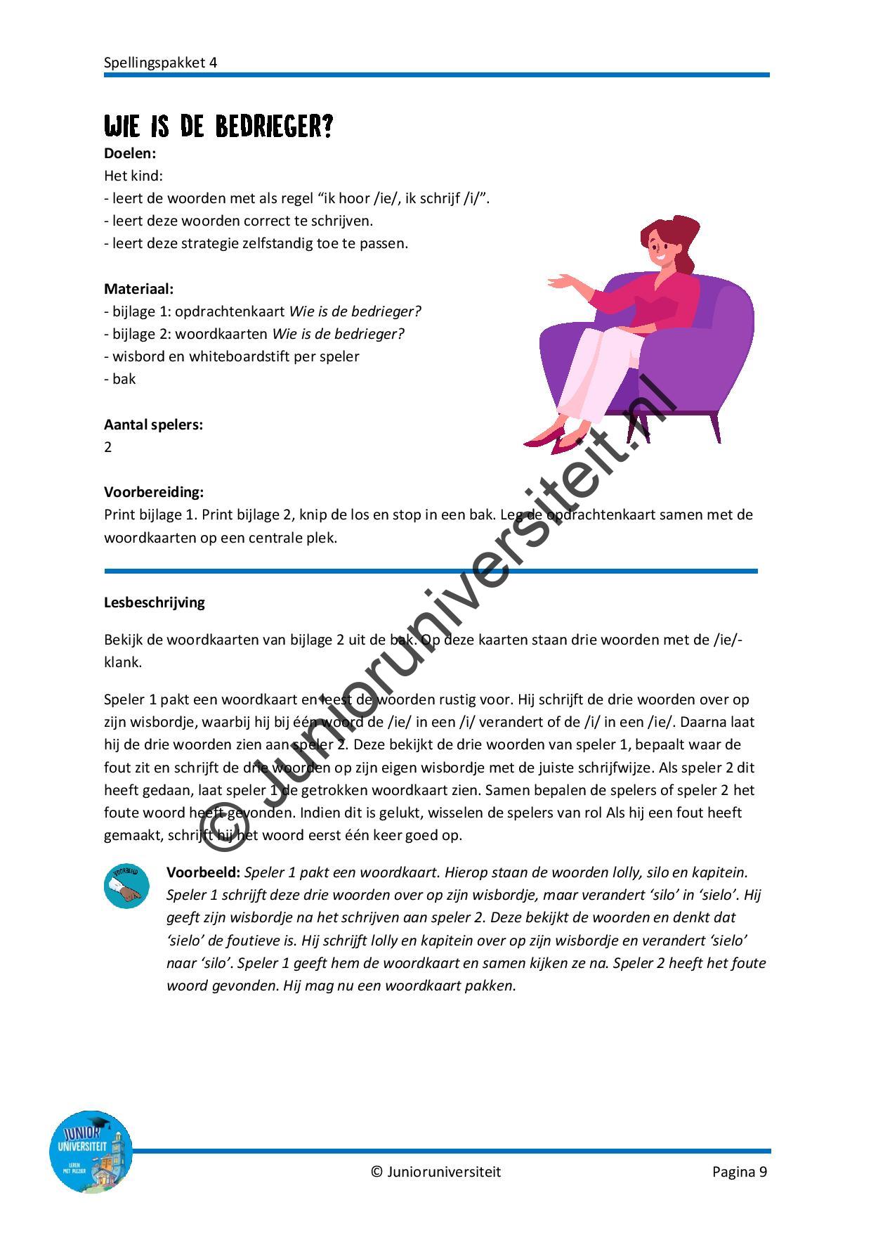 Spellingspakket 4 - Afbeelding 7